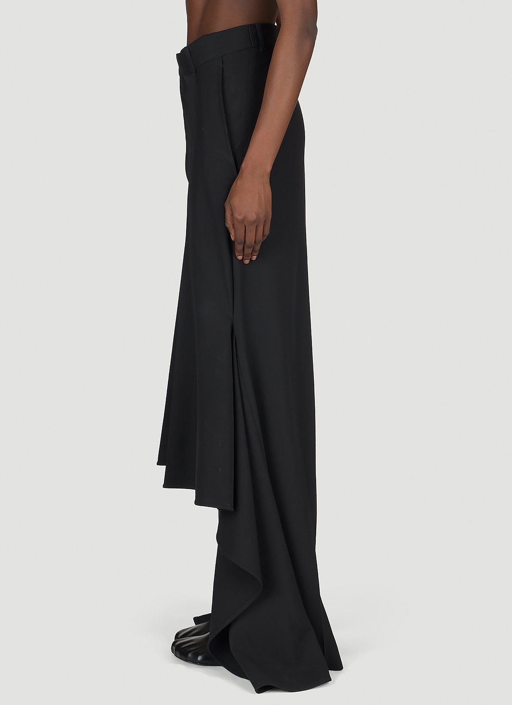 Balenciaga Women Godet Draped Skirt BALENCIAGA