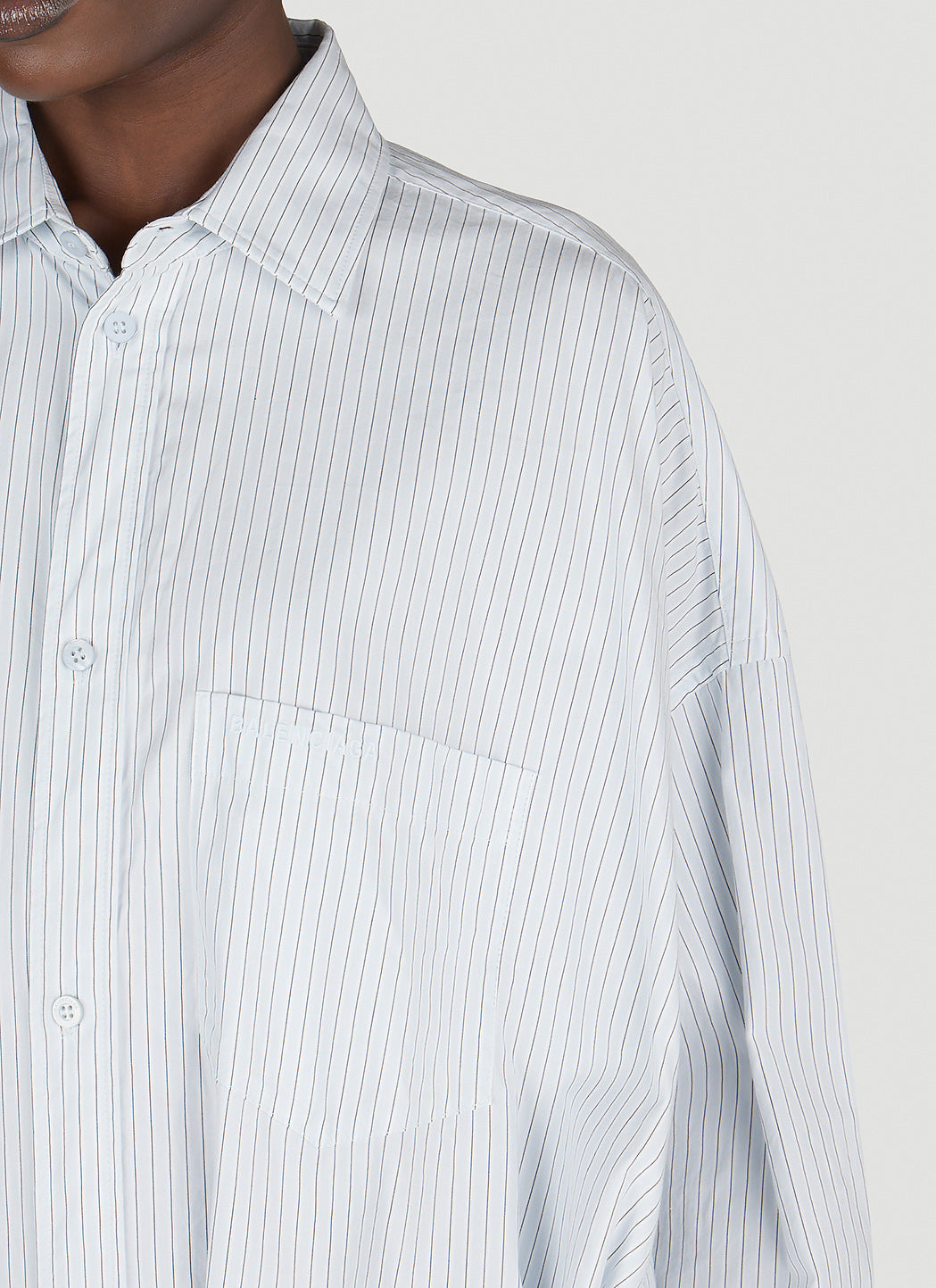 Balenciaga Women Double Pin-Stripe Shirt BALENCIAGA