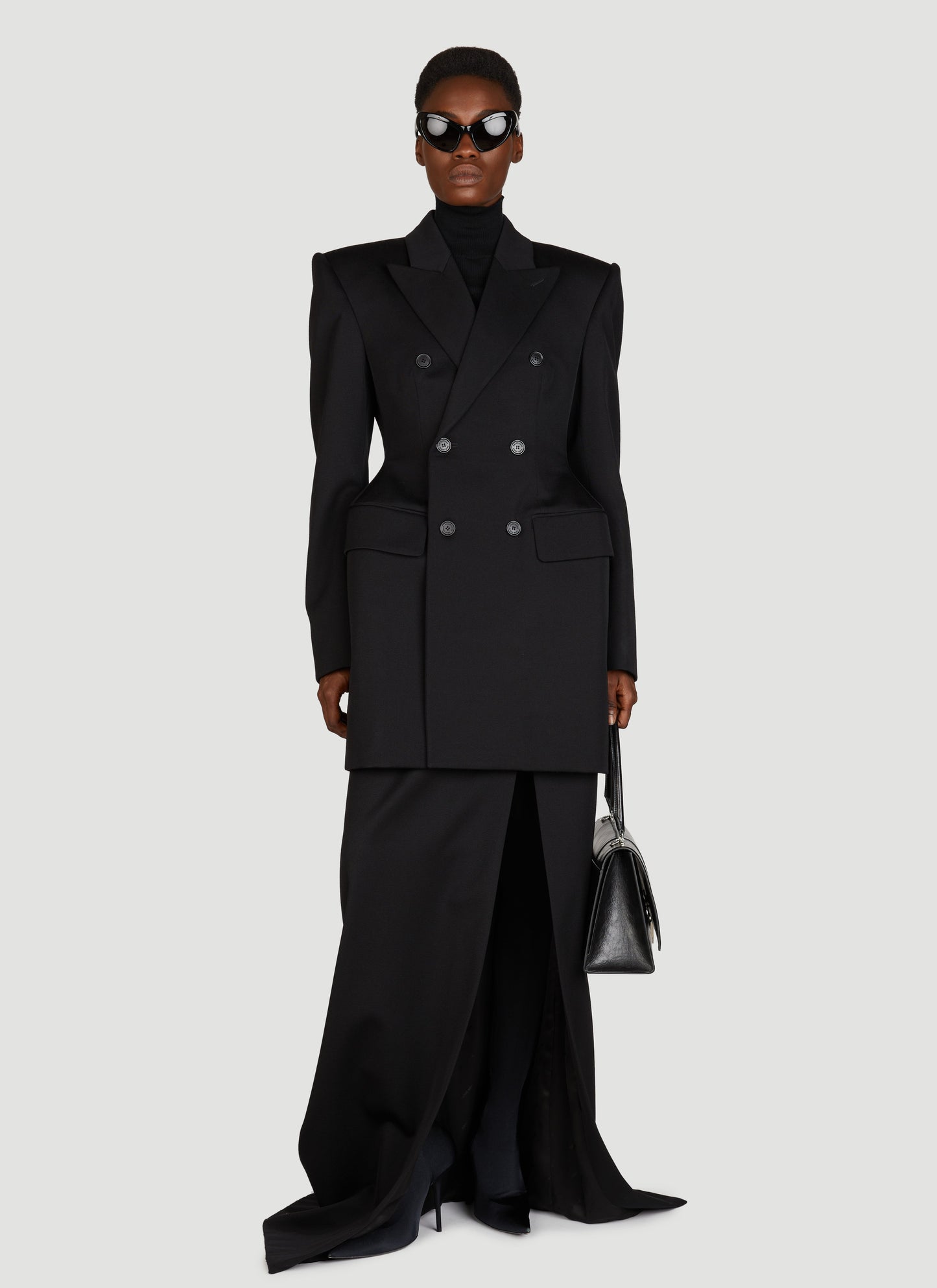 Balenciaga Women Split Tailored Skirt BALENCIAGA