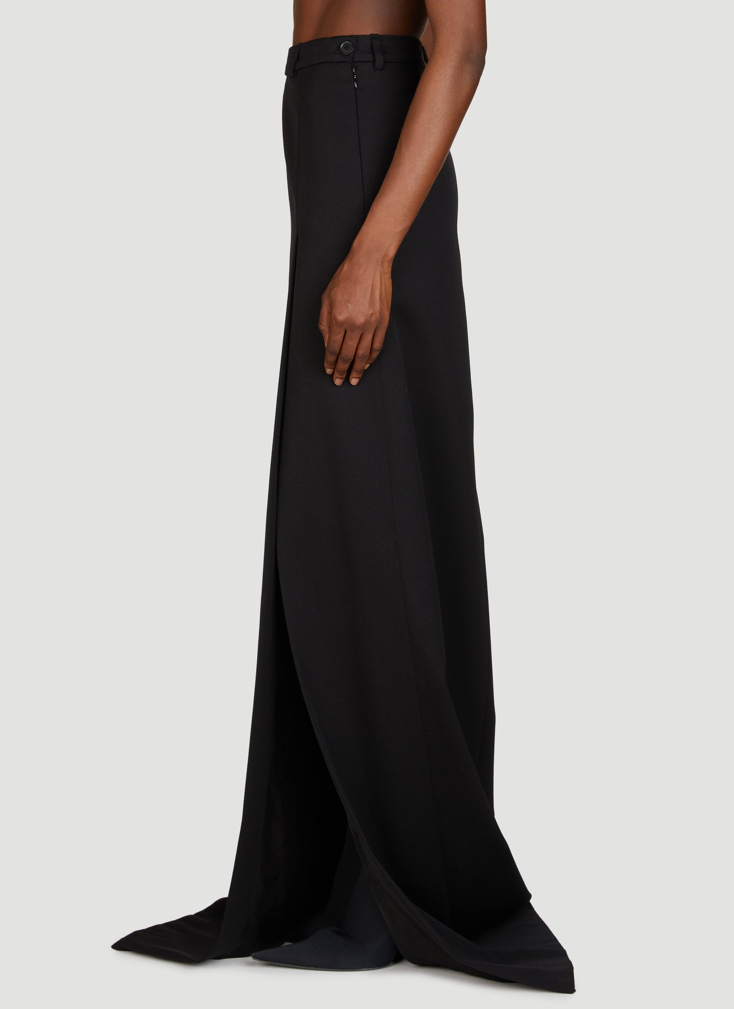 Balenciaga Women Split Tailored Skirt BALENCIAGA