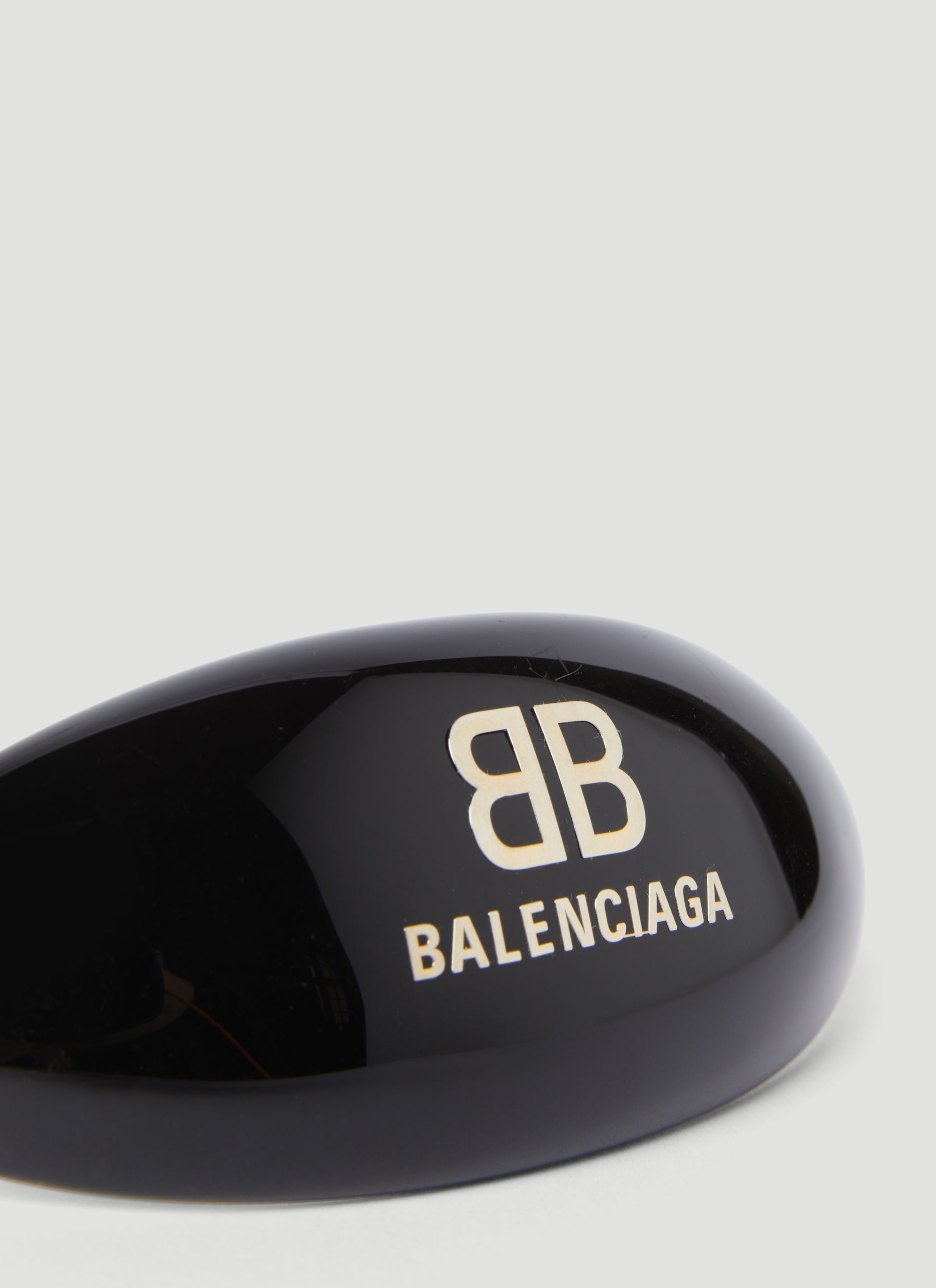 Balenciaga Women Logo Applique Hair Clip BALENCIAGA