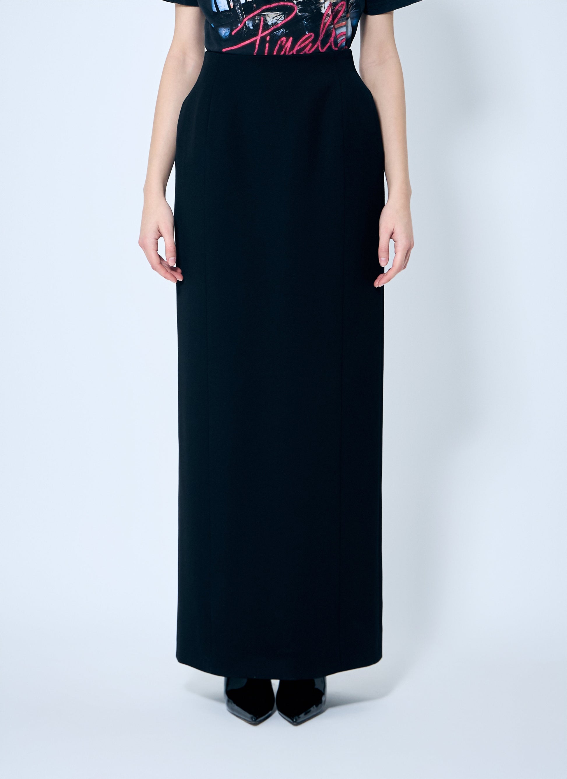 Balenciaga Women Hourglass Maxi Skirt BALENCIAGA