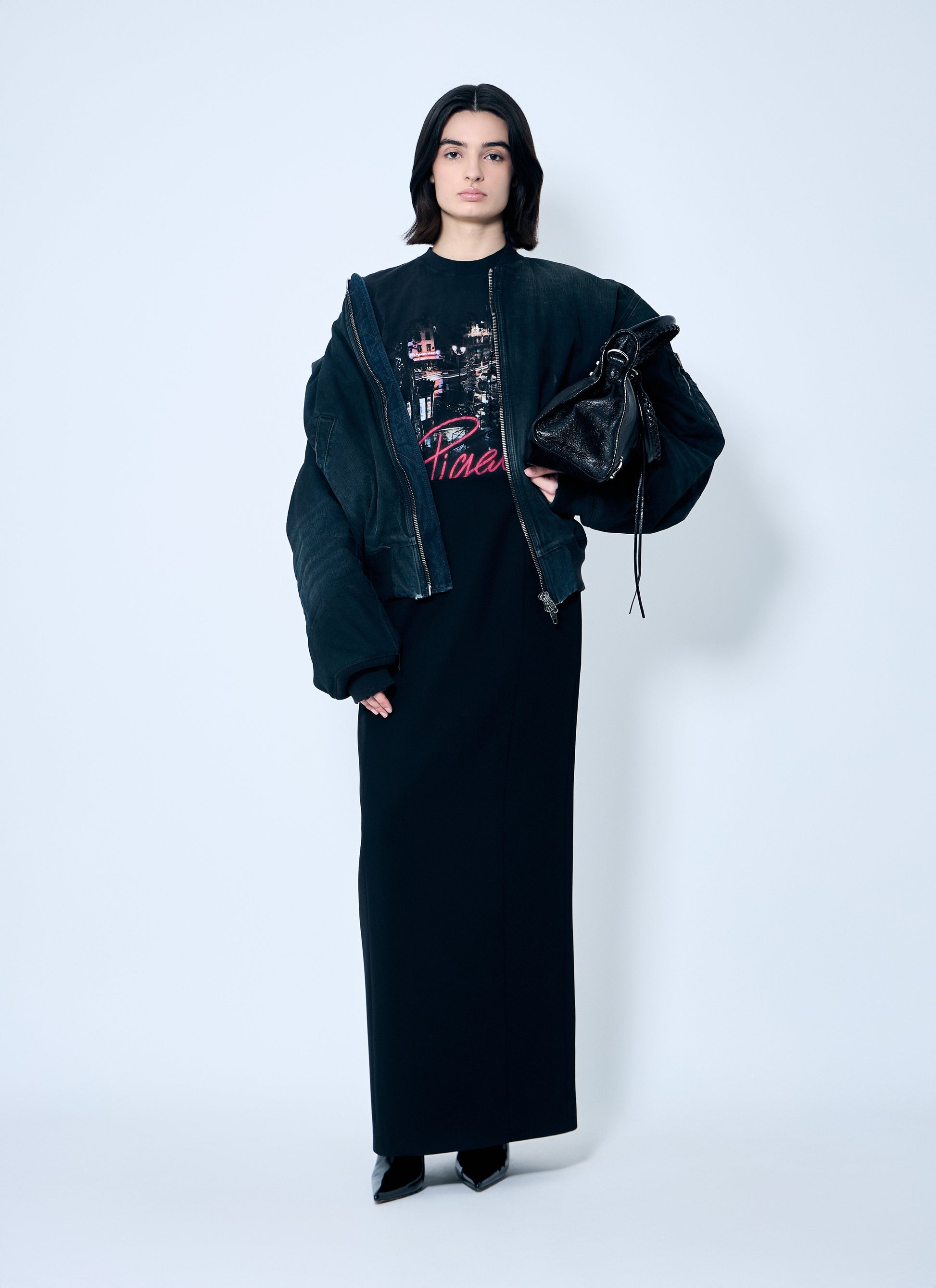 Balenciaga Women Hourglass Maxi Skirt BALENCIAGA