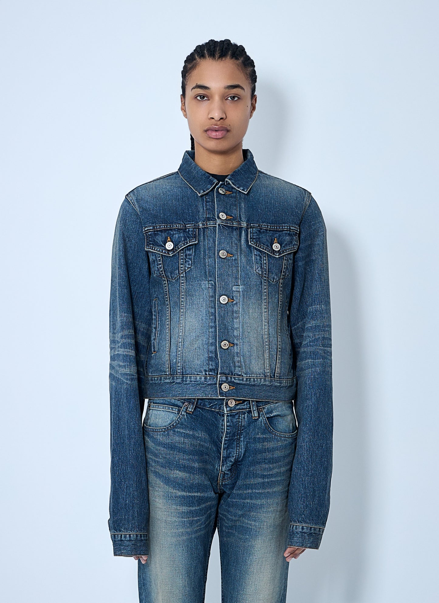 Balenciaga Women Denim Jacket BALENCIAGA