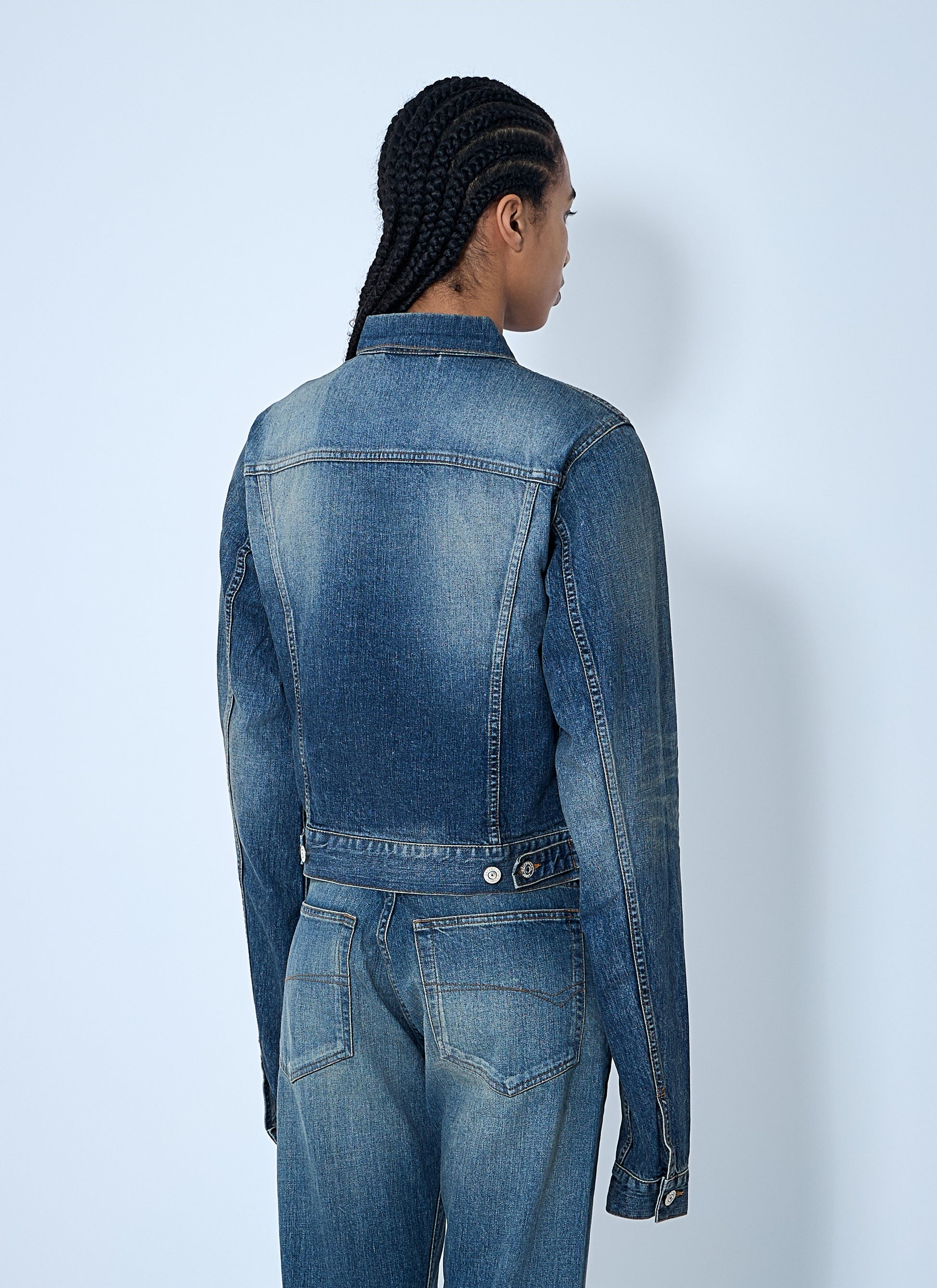 Balenciaga Women Denim Jacket BALENCIAGA