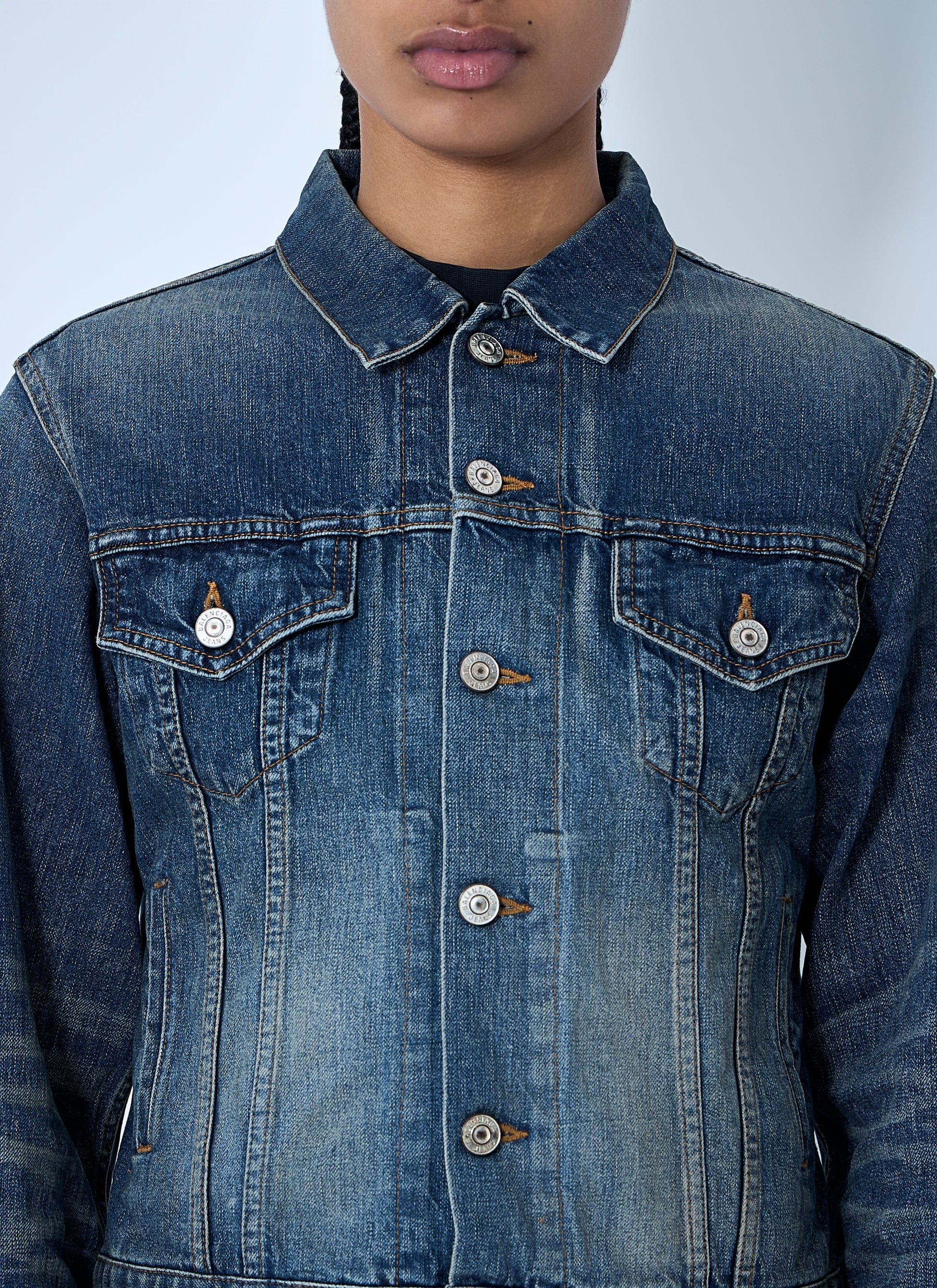 Balenciaga Women Denim Jacket BALENCIAGA
