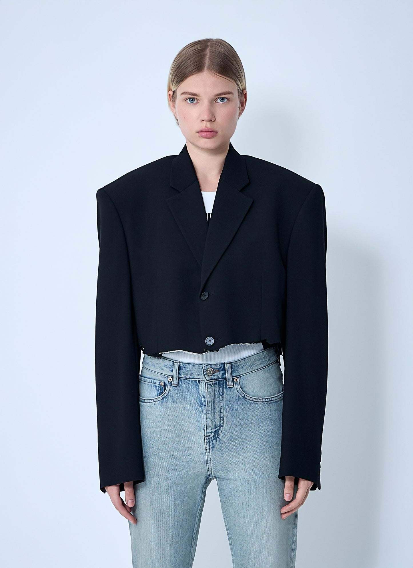 Balenciaga Women Cut-Off Blazer BALENCIAGA