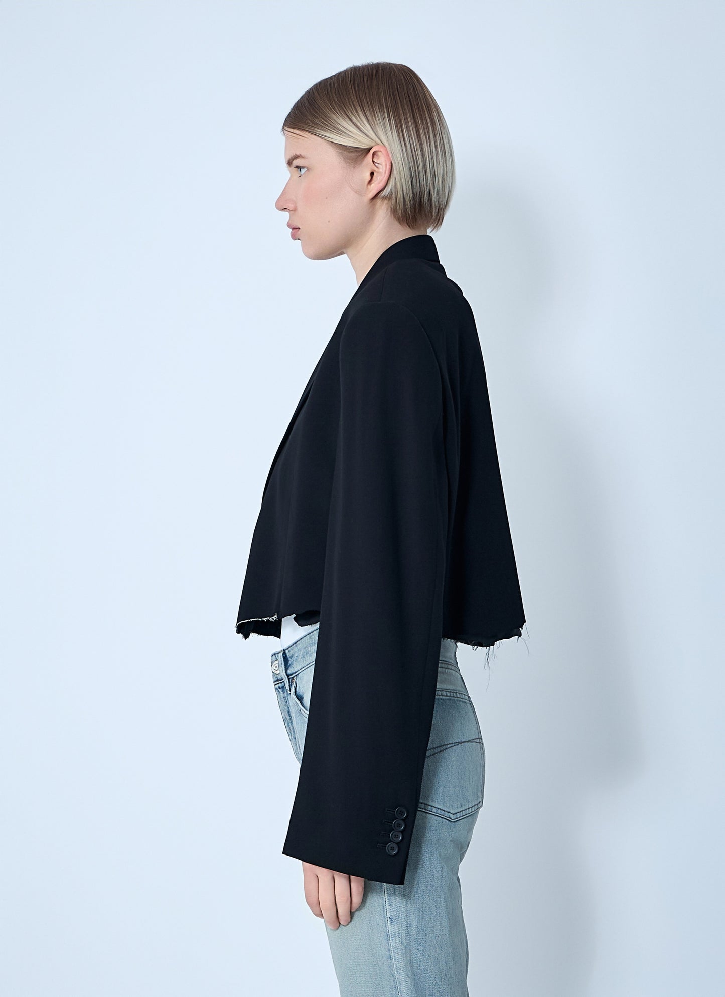Balenciaga Women Cut-Off Blazer BALENCIAGA