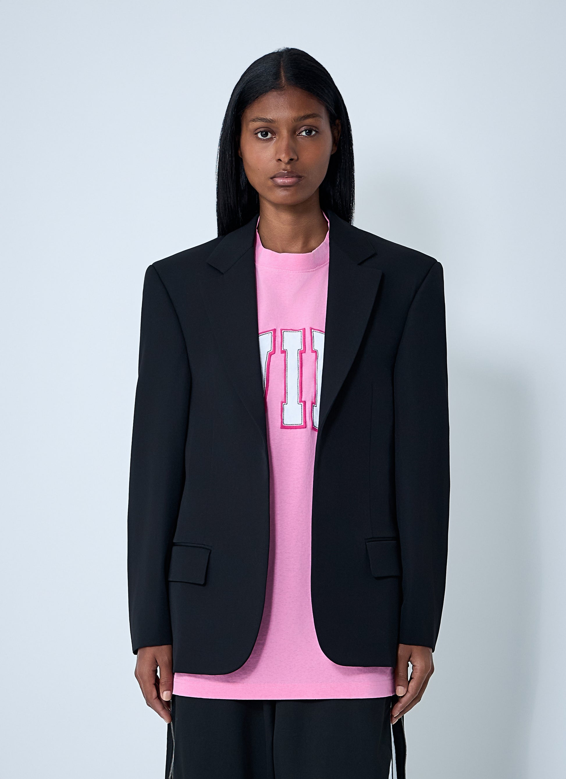 Balenciaga Women Single-Breasted Blazer BALENCIAGA