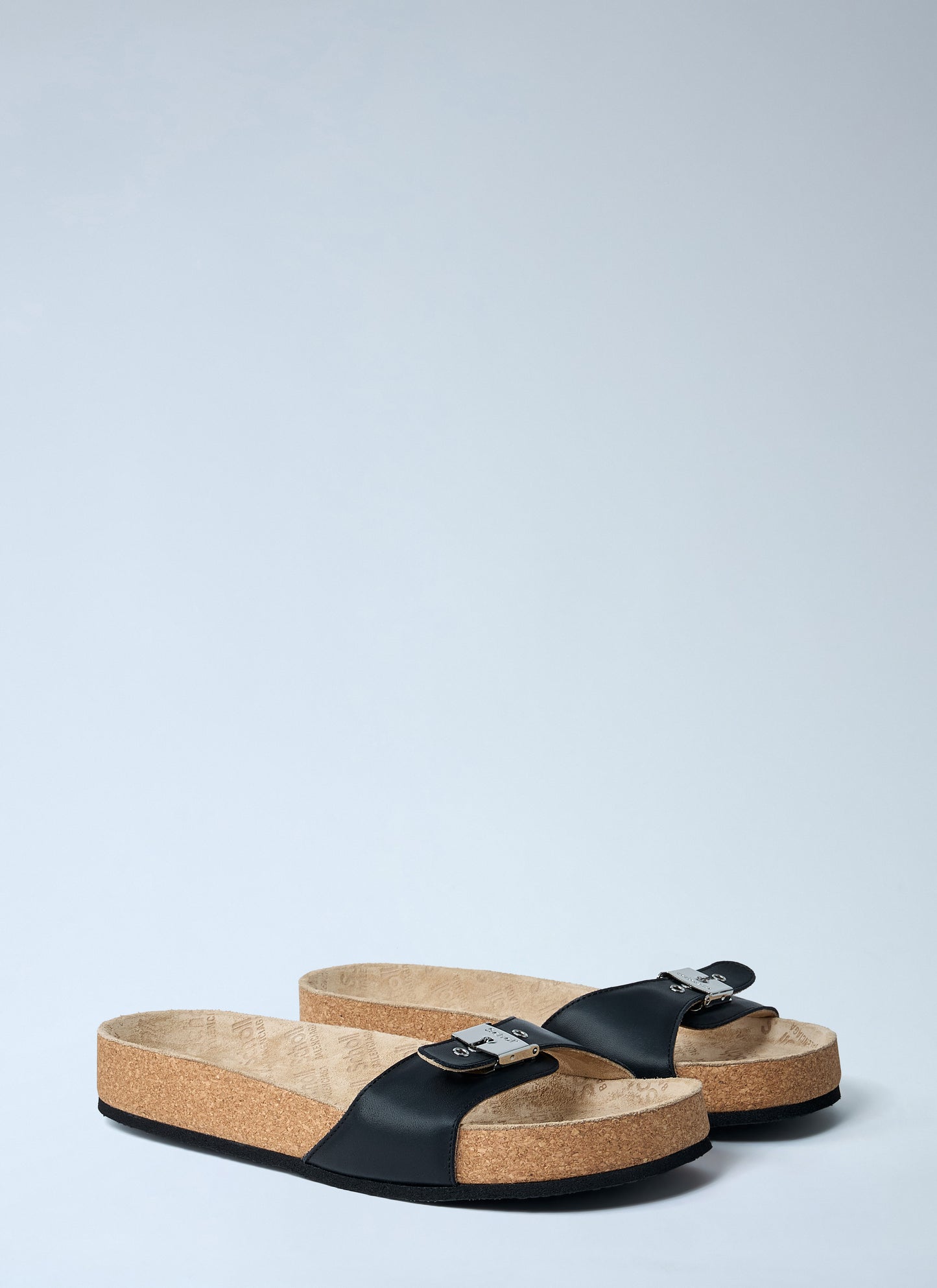 Balenciaga Women Scholl Strap Flat Sandals