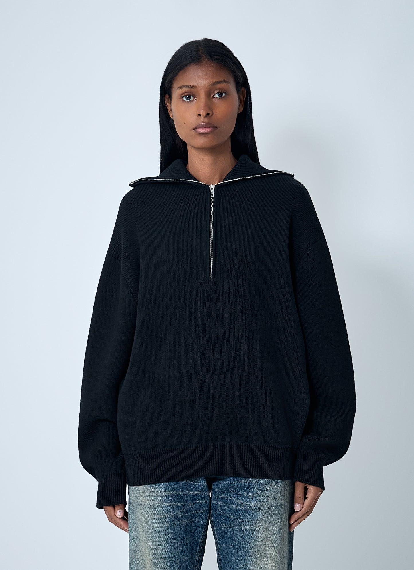 Balenciaga Women Zip-Up Sweater BALENCIAGA