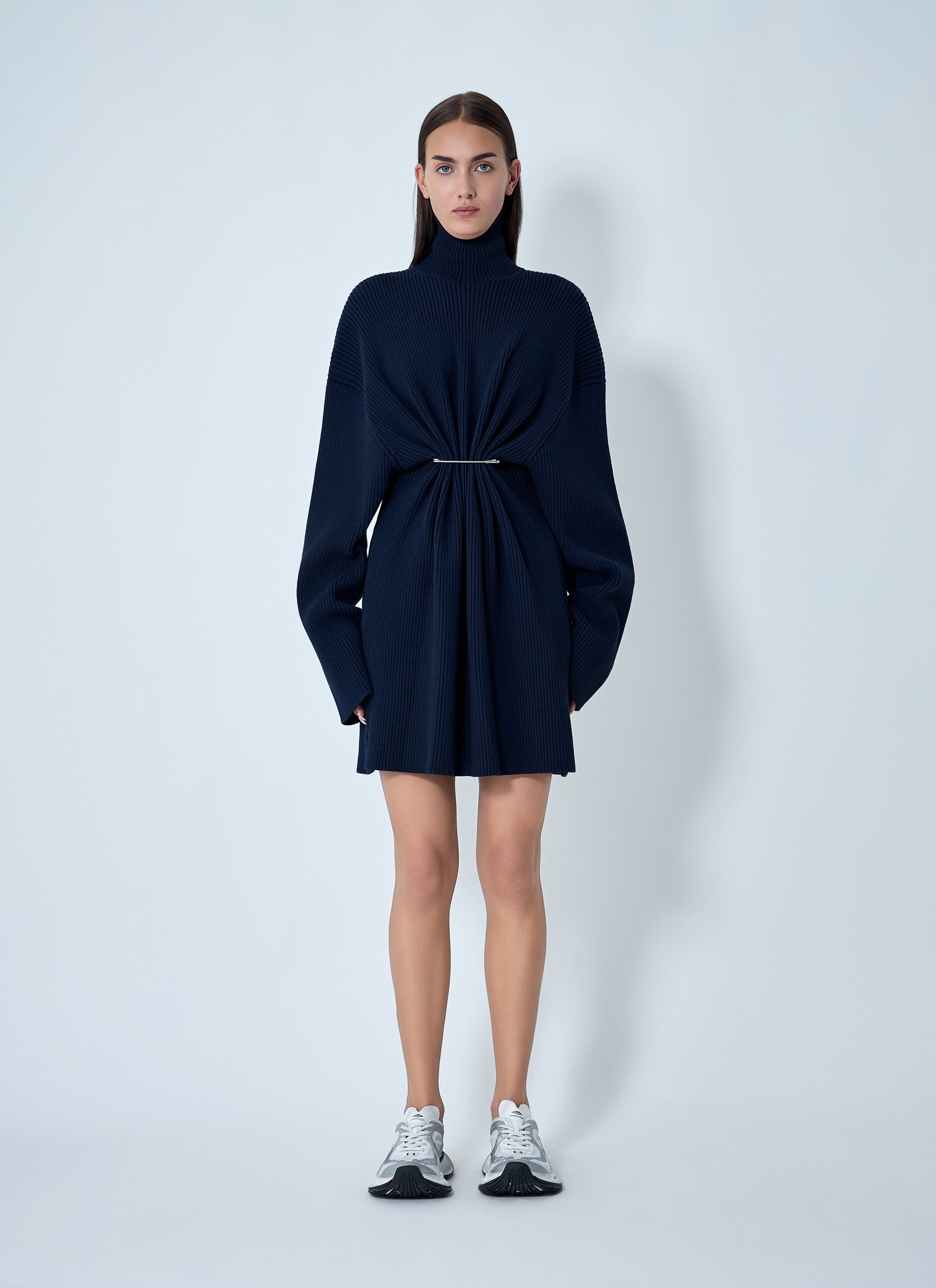 Balenciaga Women Pinches Mini Dress BALENCIAGA