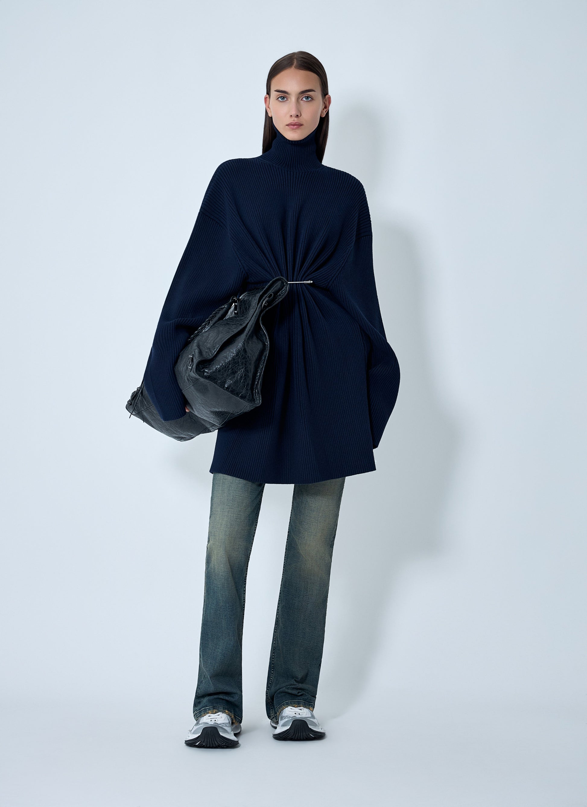 Balenciaga Women Pinches Mini Dress BALENCIAGA
