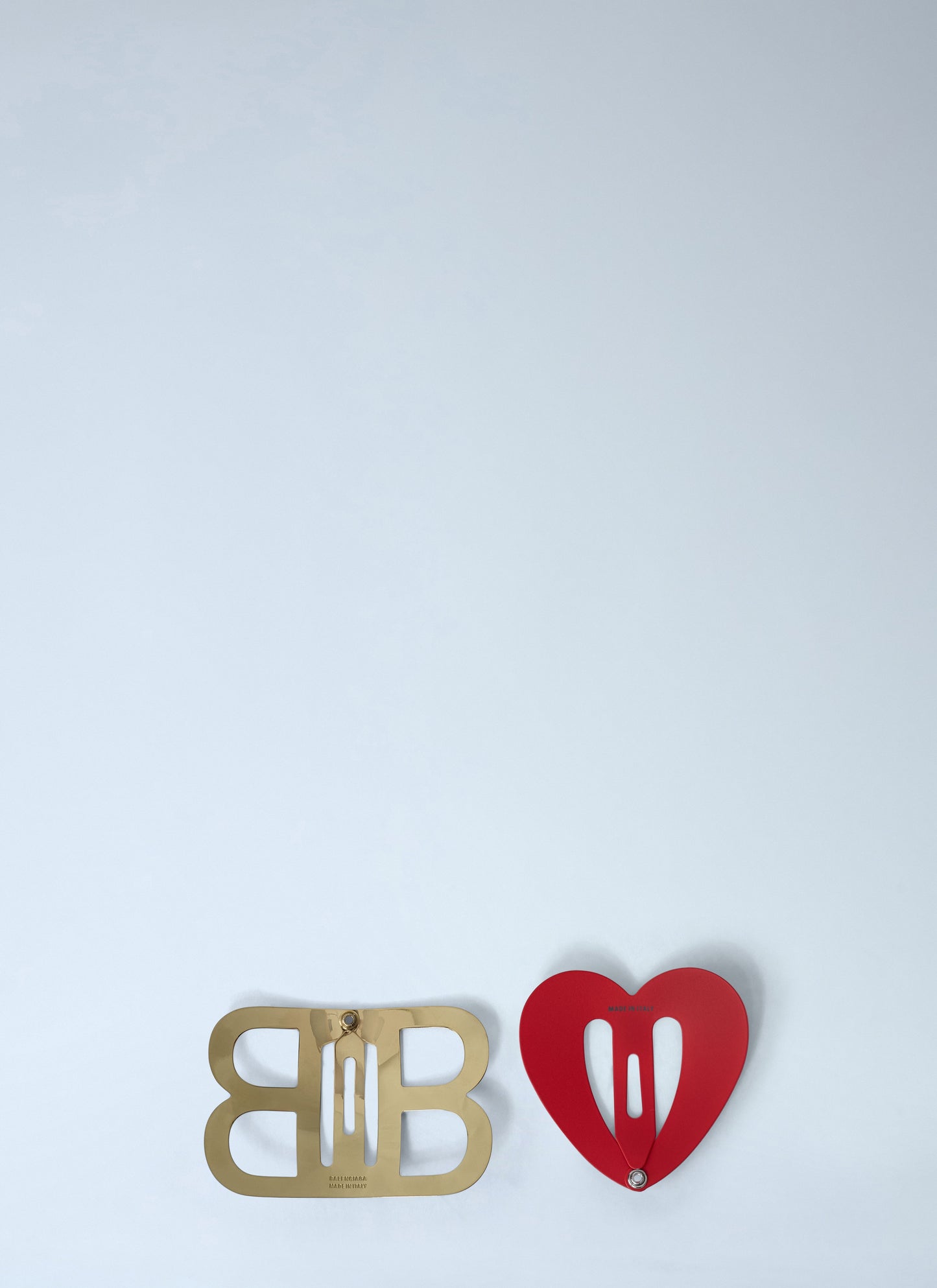Balenciaga Women Set Of Two Bazr Lov Bb Hair Clips BALENCIAGA