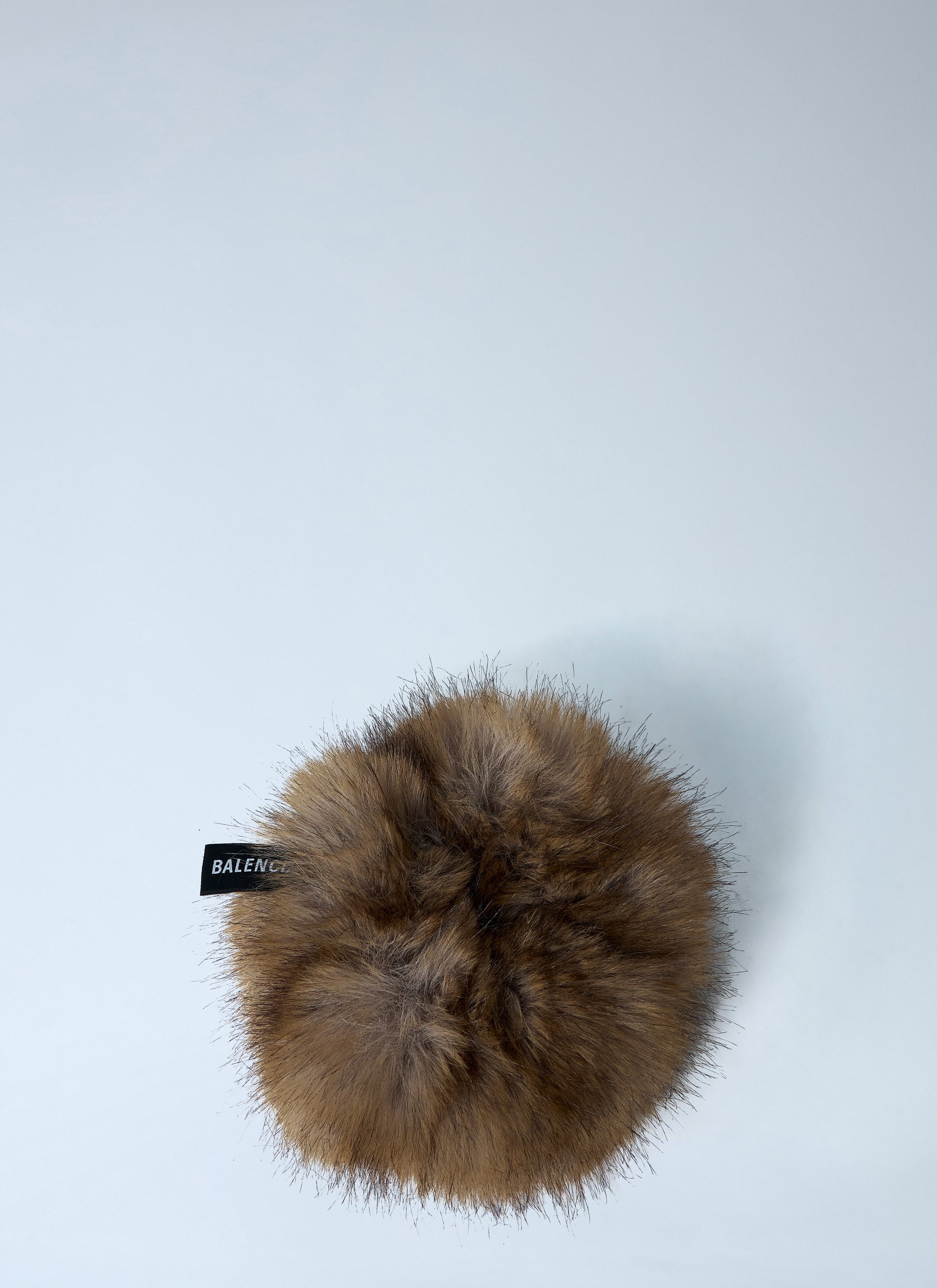 Balenciaga Women Faux Fur Hair Scrunchie BALENCIAGA