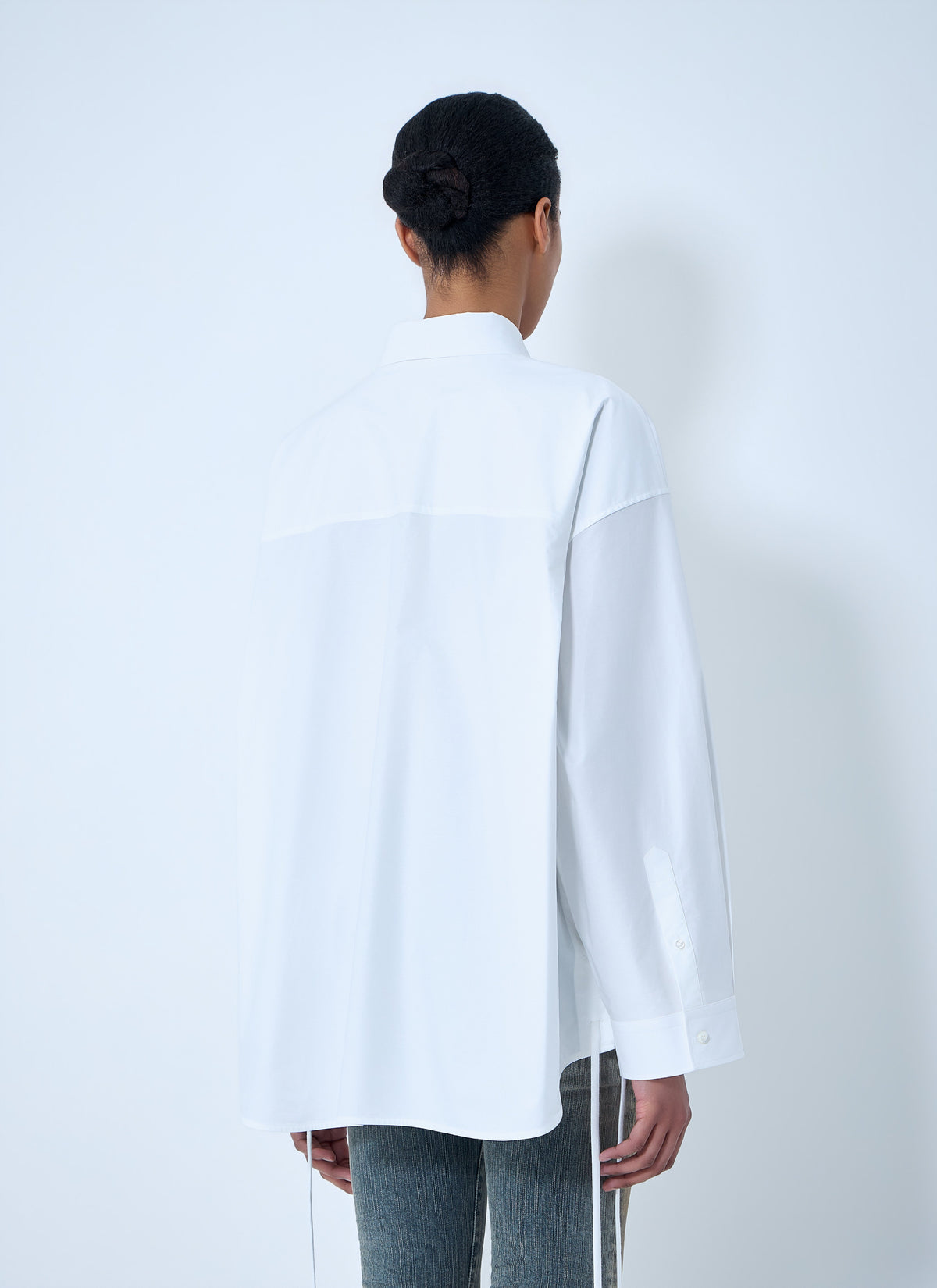 Balenciaga Women Lace-Up Shirt BALENCIAGA