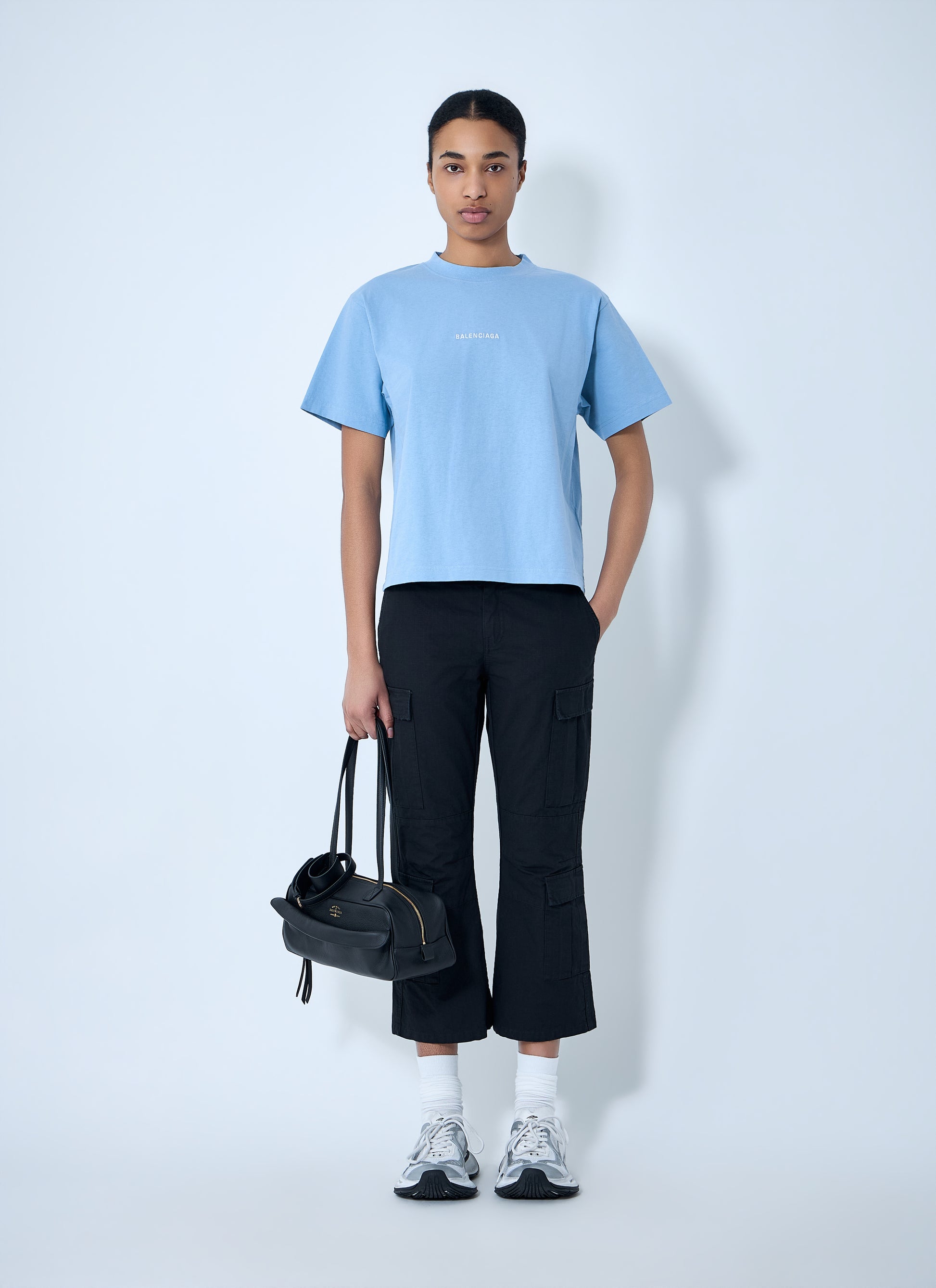 Balenciaga Women Medium Fit T-Shirt BALENCIAGA