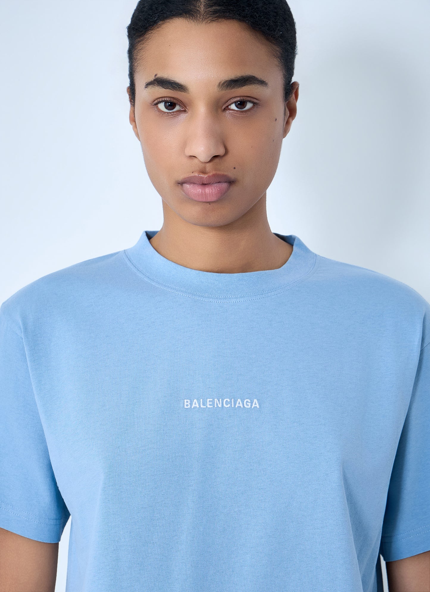 Balenciaga Women Medium Fit T-Shirt BALENCIAGA