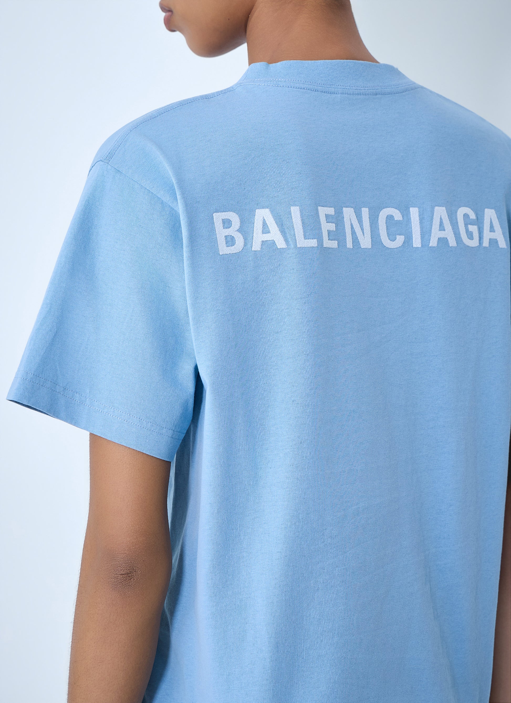 Balenciaga Women Medium Fit T-Shirt BALENCIAGA
