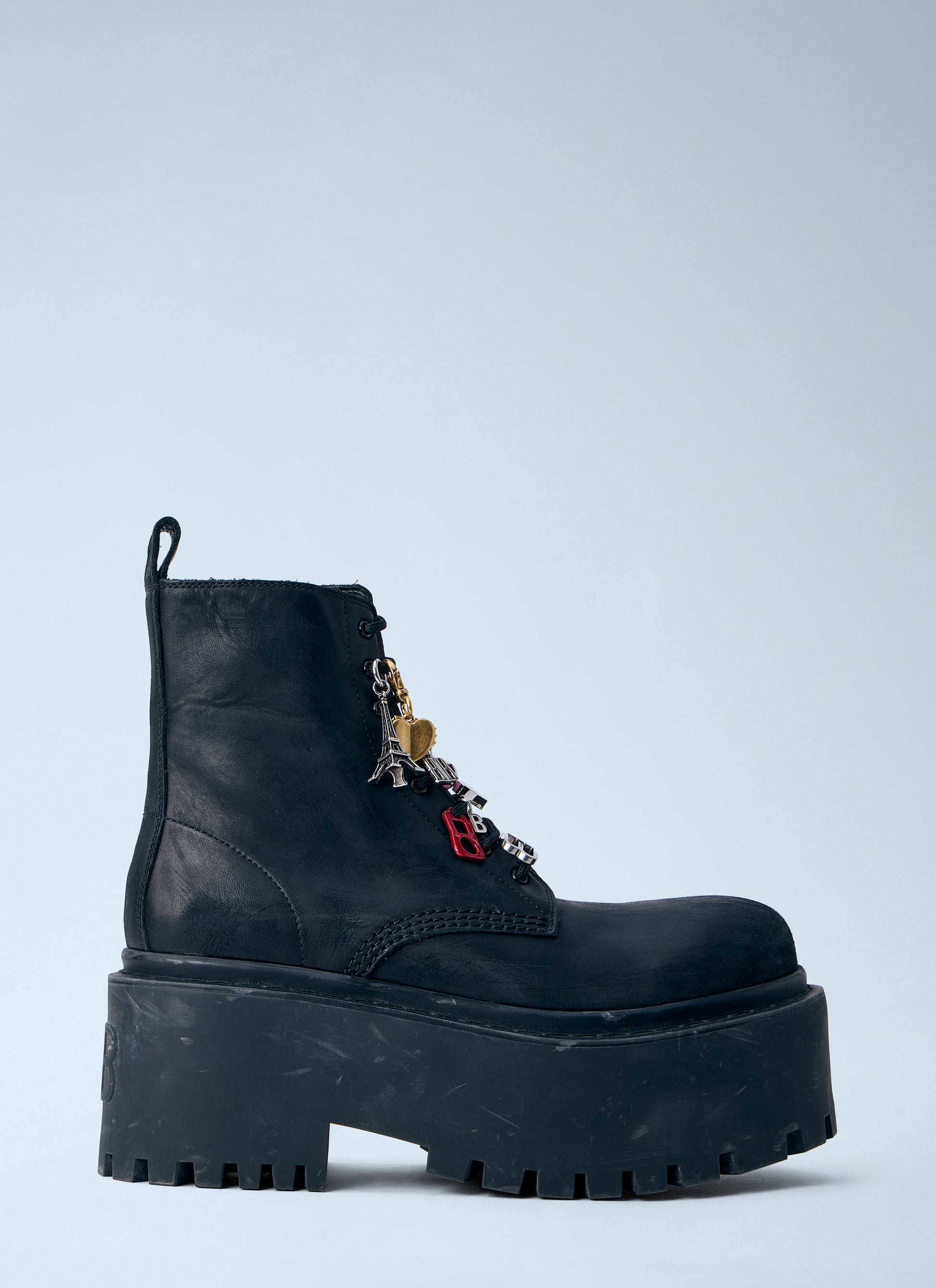 Balenciaga Women Charm-Detail Platform Boots BALENCIAGA