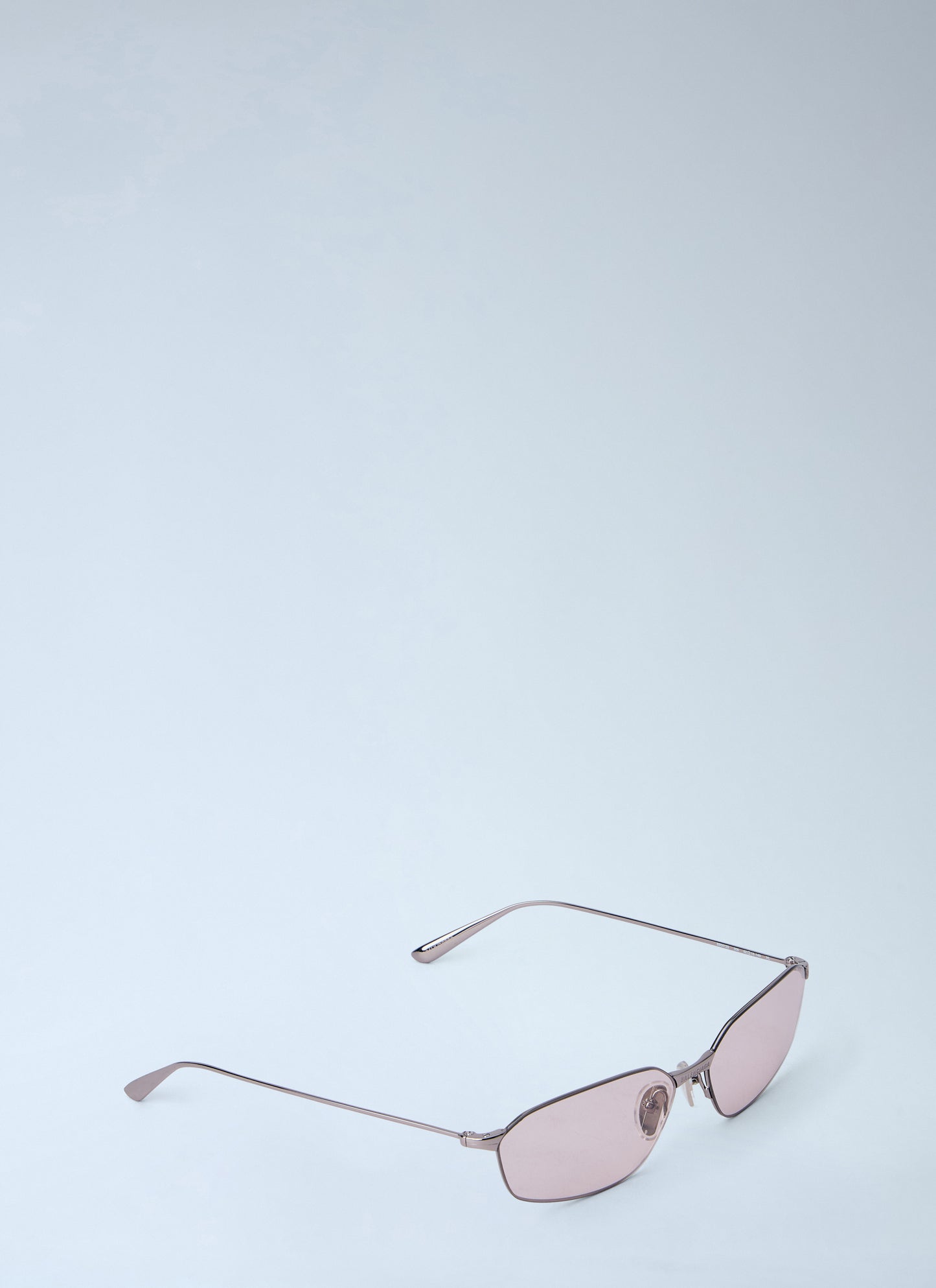 Balenciaga Women Invisible Oval Sunglasses BALENCIAGA