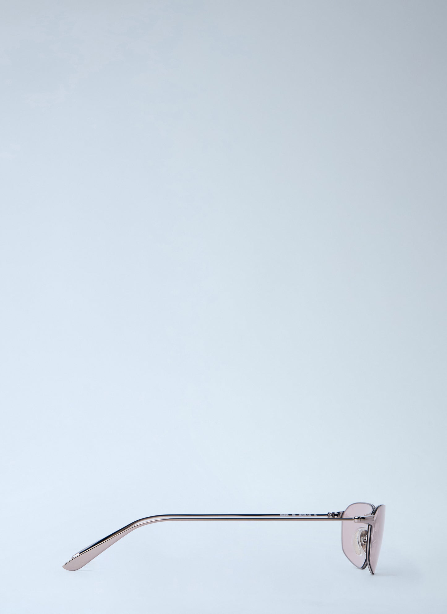 Balenciaga Women Invisible Oval Sunglasses BALENCIAGA