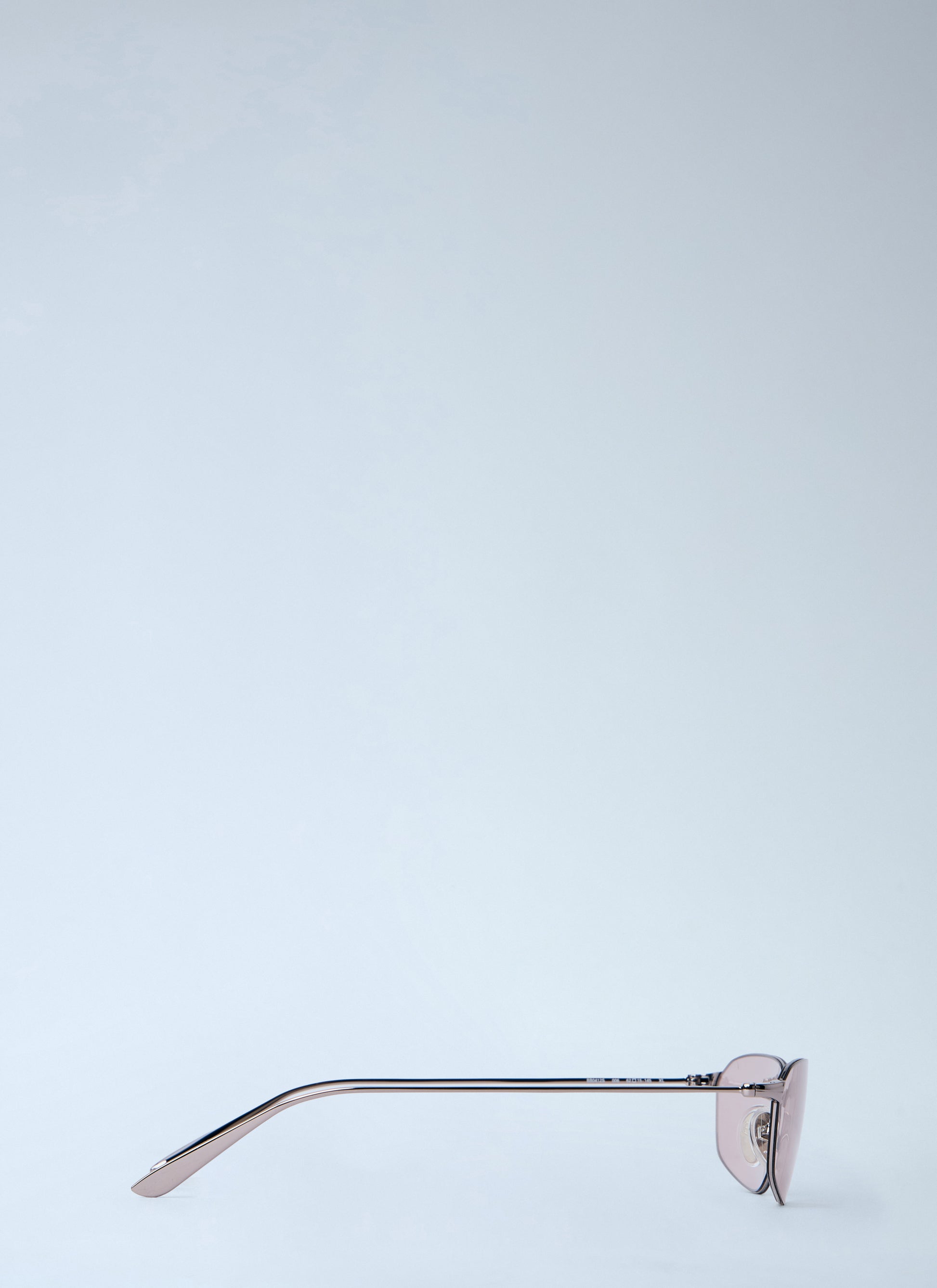 Balenciaga Women Invisible Oval Sunglasses BALENCIAGA