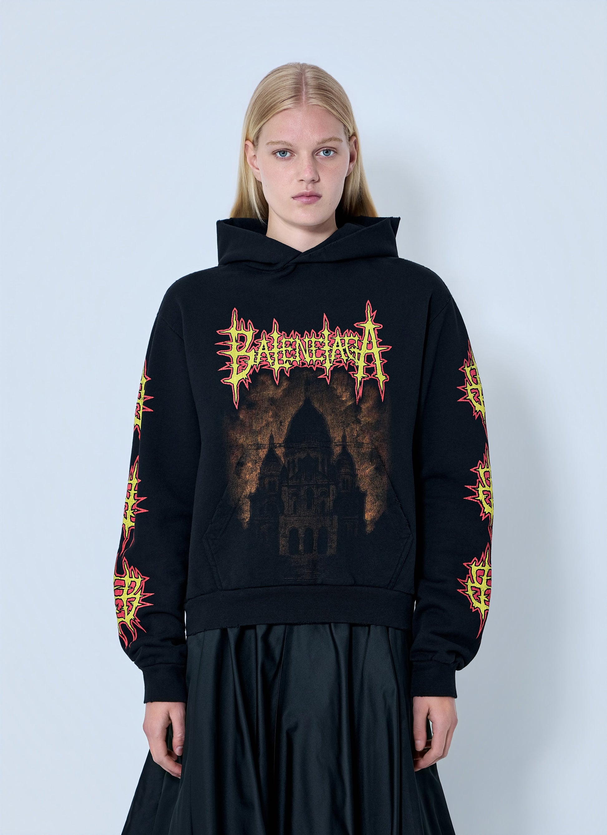 Balenciaga Women Medium Fit Hoodie BALENCIAGA