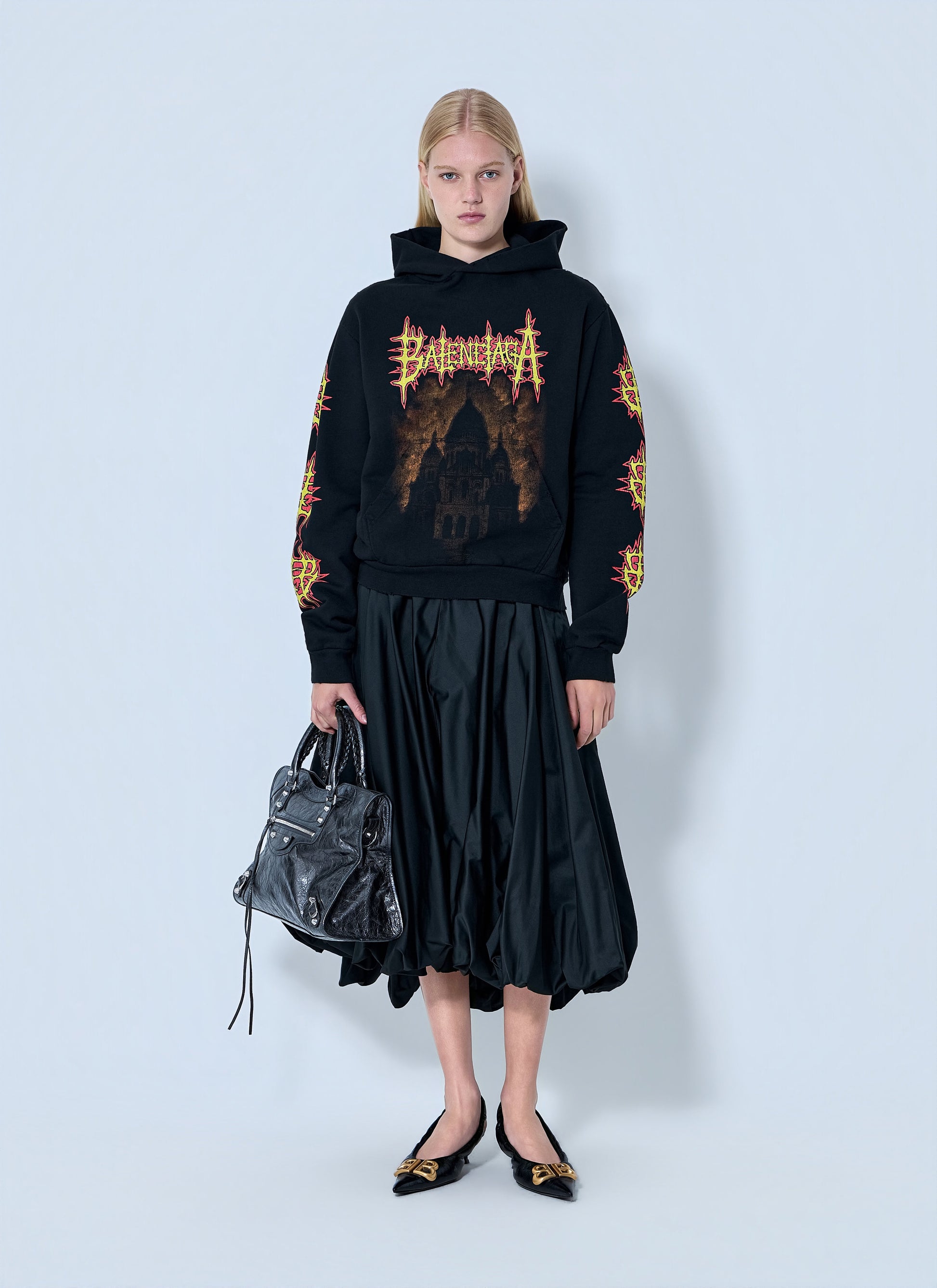 Balenciaga Women Medium Fit Hoodie BALENCIAGA