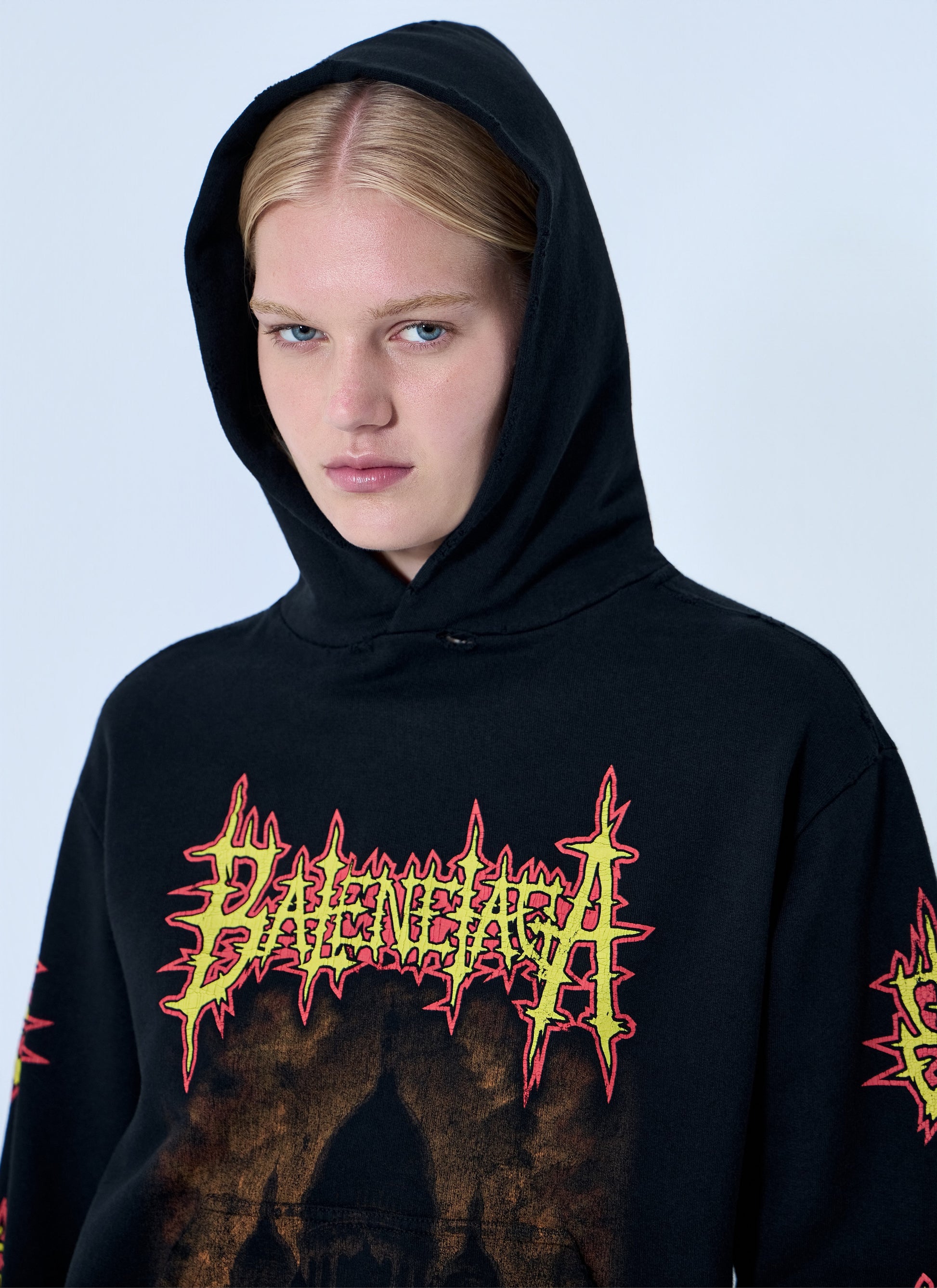 Balenciaga Women Medium Fit Hoodie BALENCIAGA