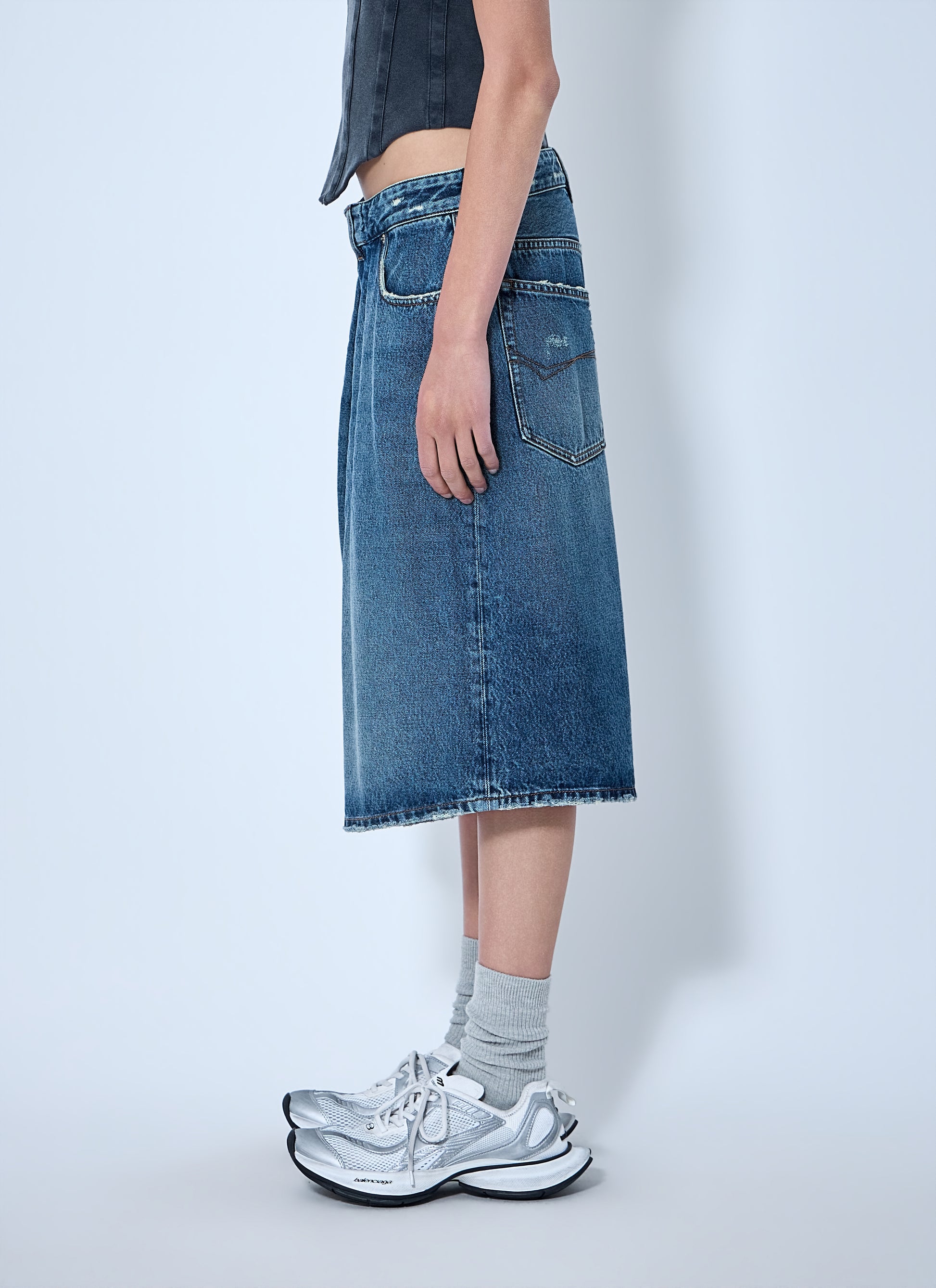 Balenciaga Women Folded Shorts BALENCIAGA