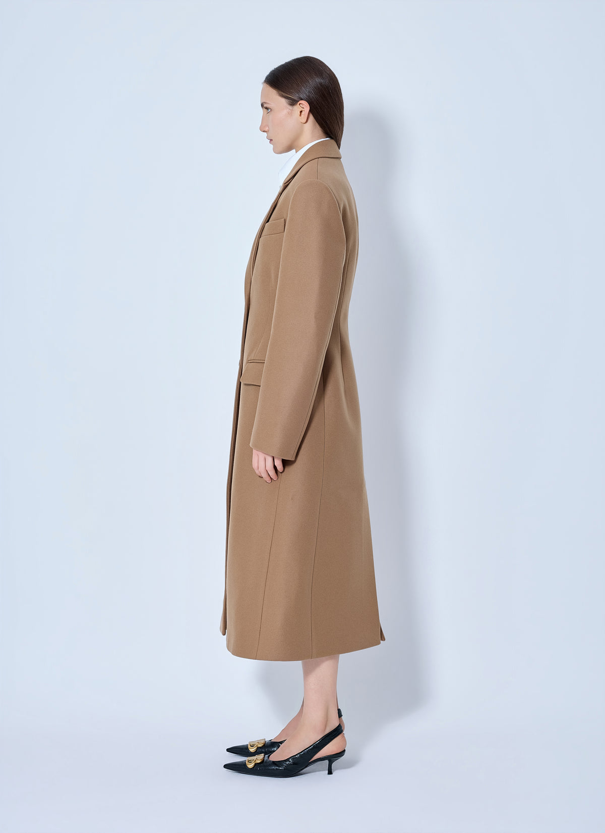 Balenciaga Women Single-Breasted Coat BALENCIAGA