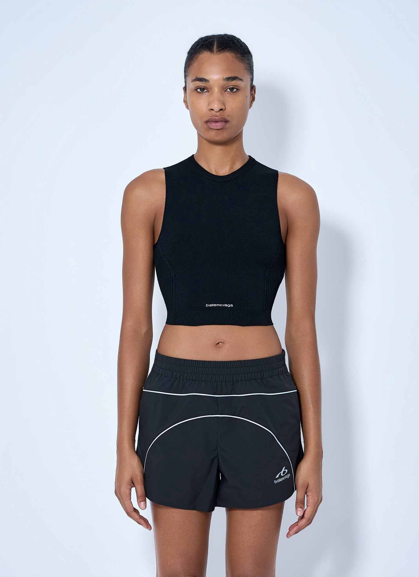 Balenciaga Women Fitted Cut Top BALENCIAGA