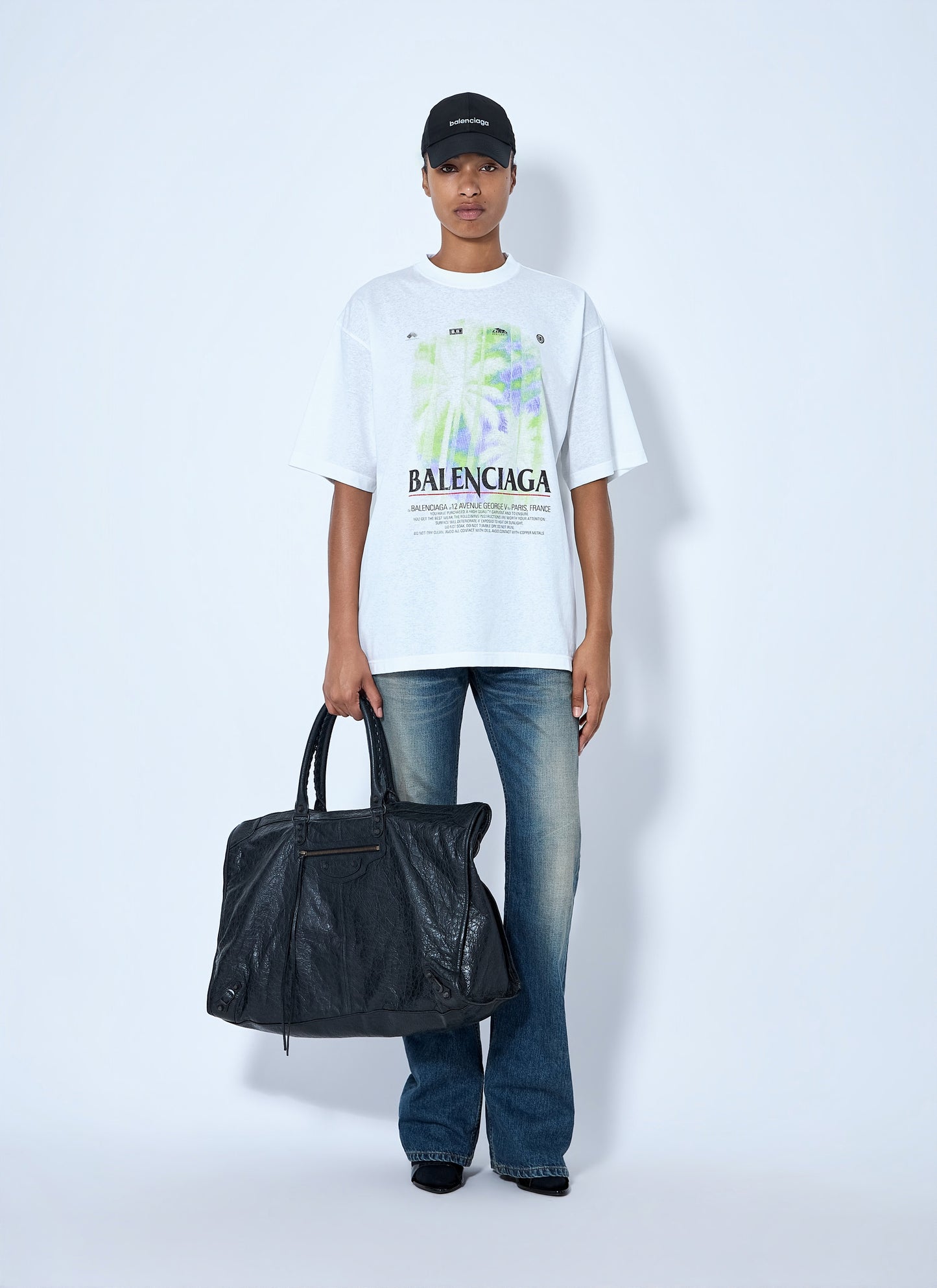 Balenciaga Women The Window T-Shirt BALENCIAGA
