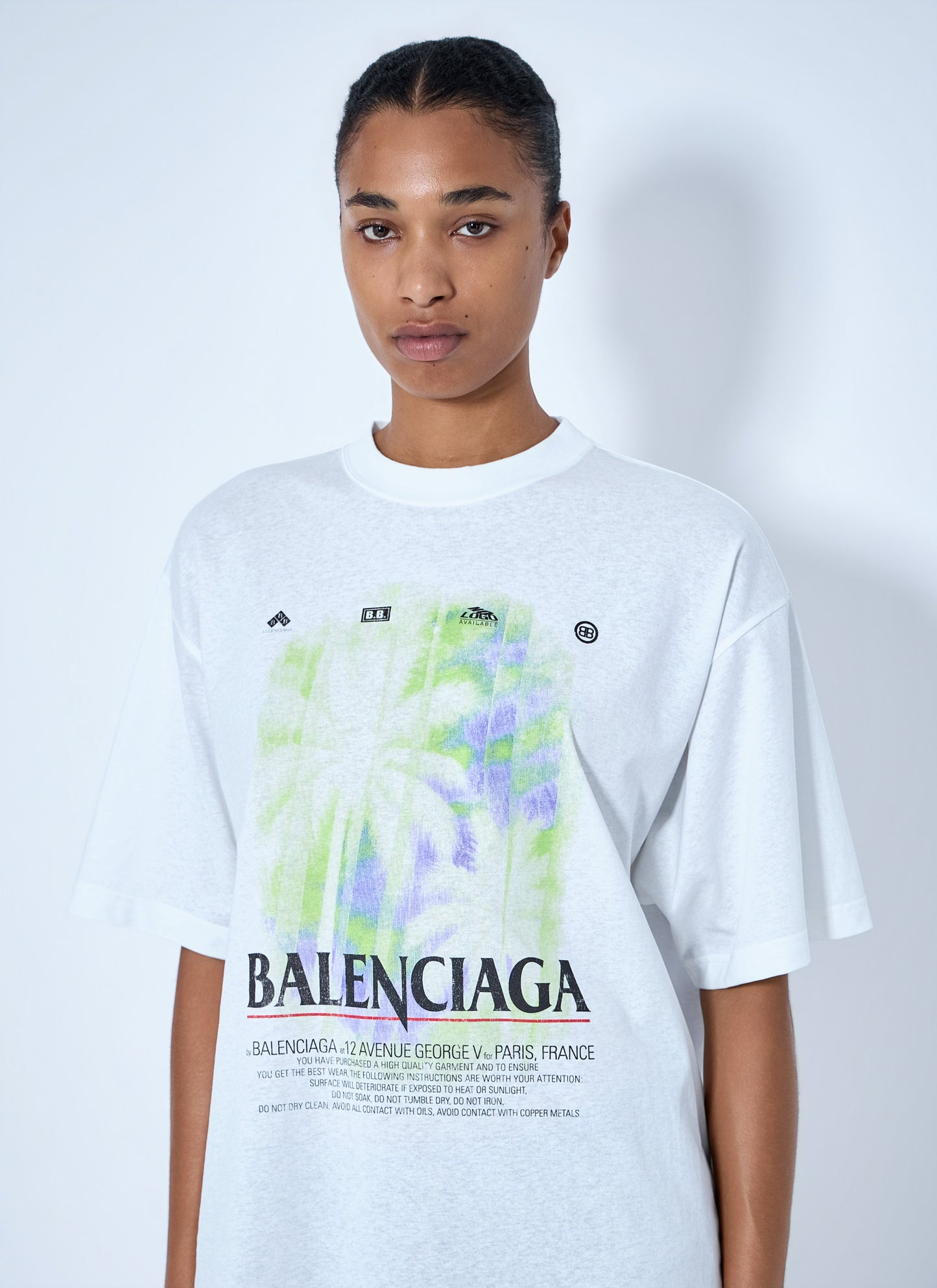 Balenciaga Women The Window T-Shirt BALENCIAGA