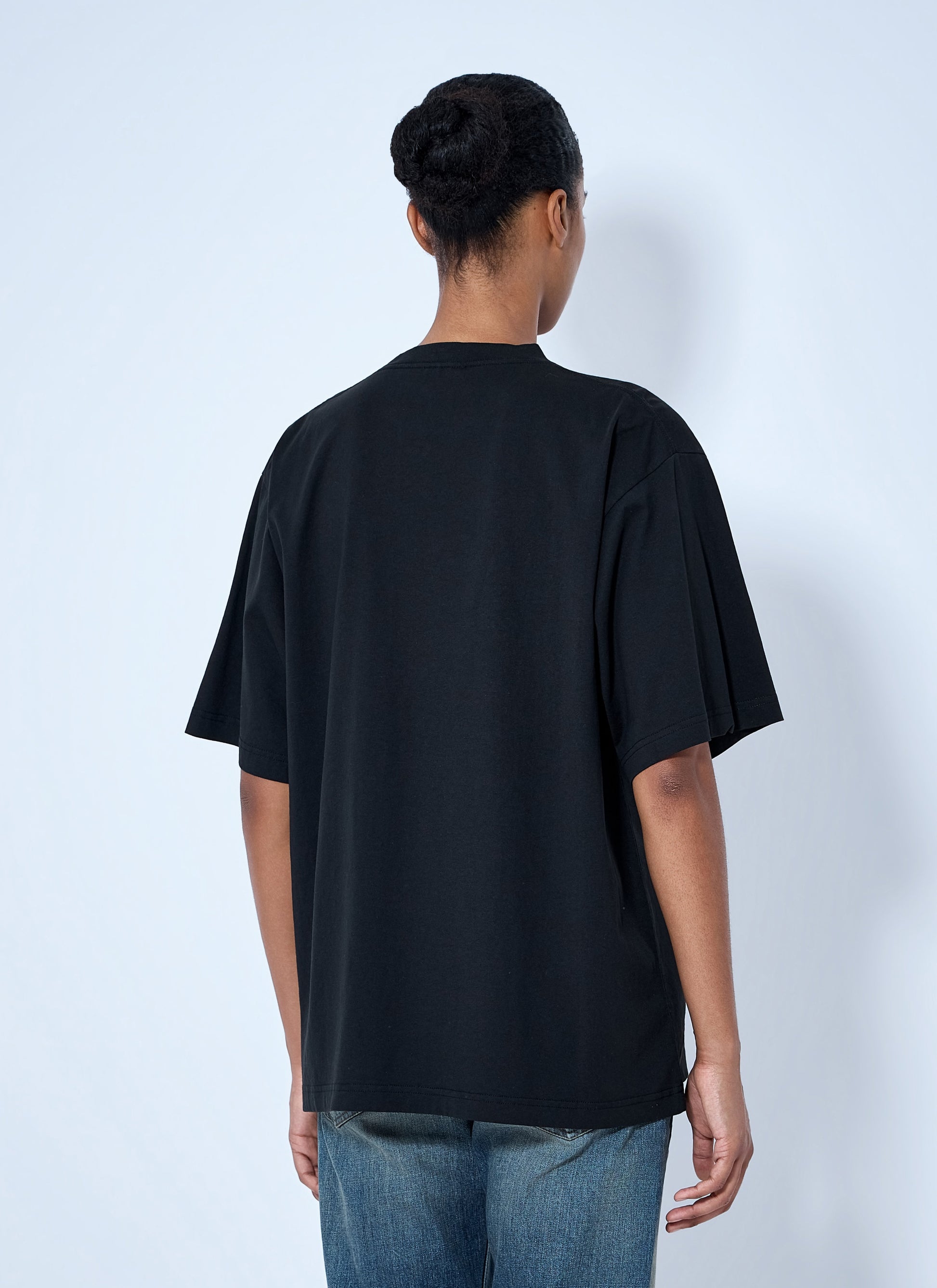 Balenciaga Women The Door Oversized T-Shirt BALENCIAGA