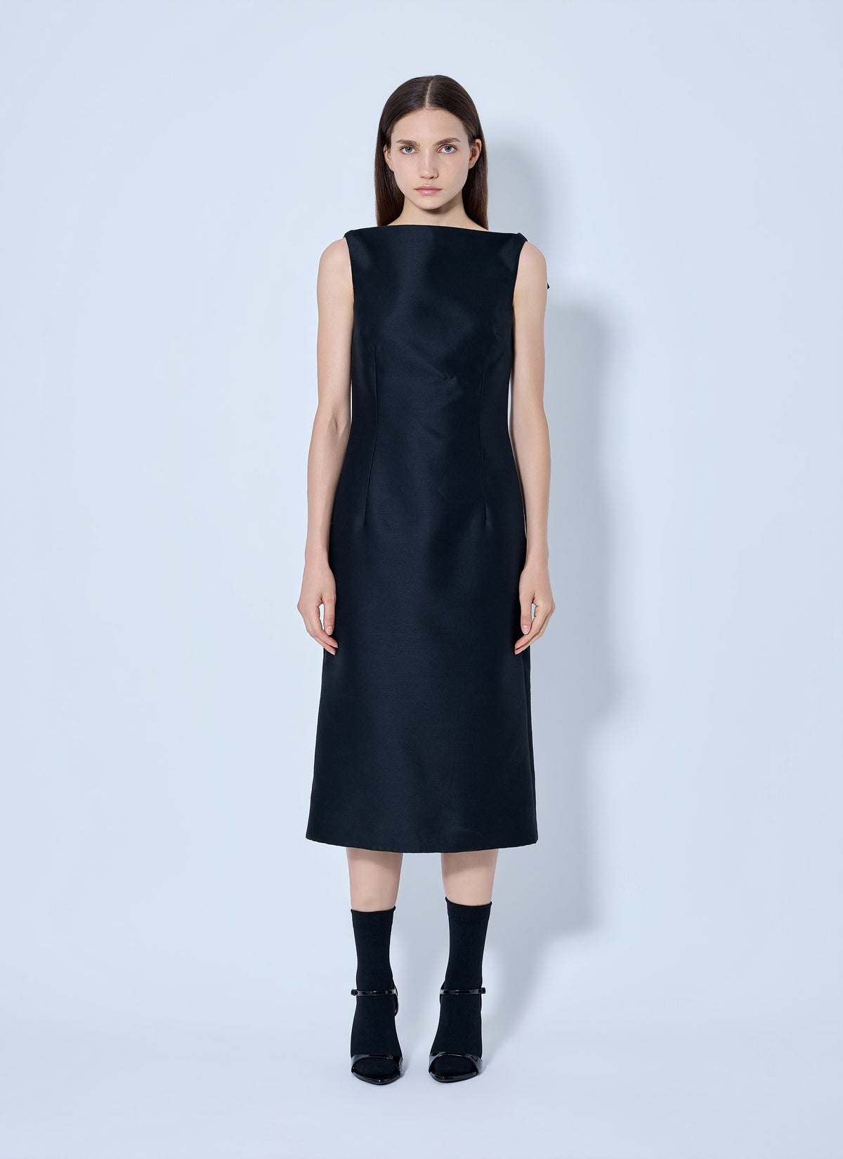 Balenciaga Women Sleeveless Midi Dress BALENCIAGA