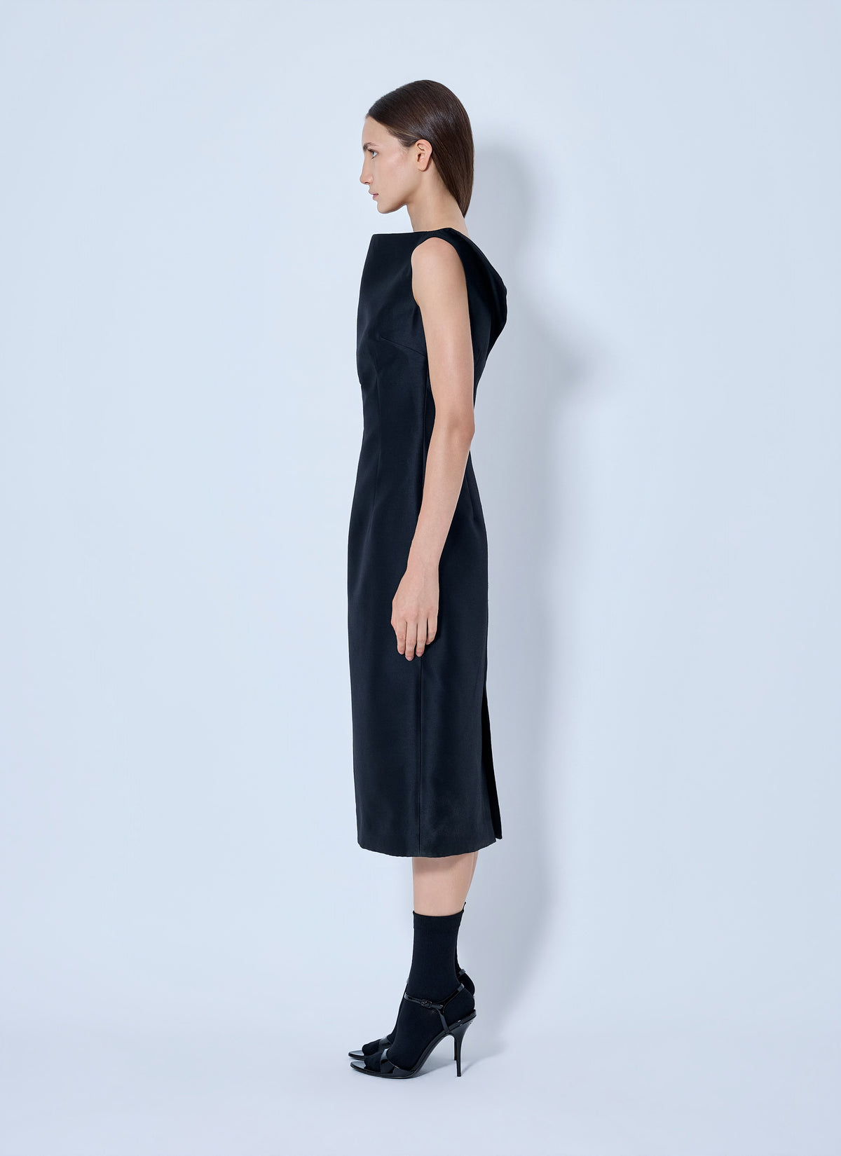 Balenciaga Women Sleeveless Midi Dress BALENCIAGA