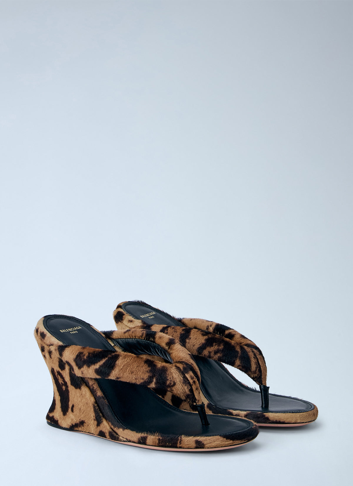Balenciaga Women Gaeta Wedge Thong Sandals BALENCIAGA