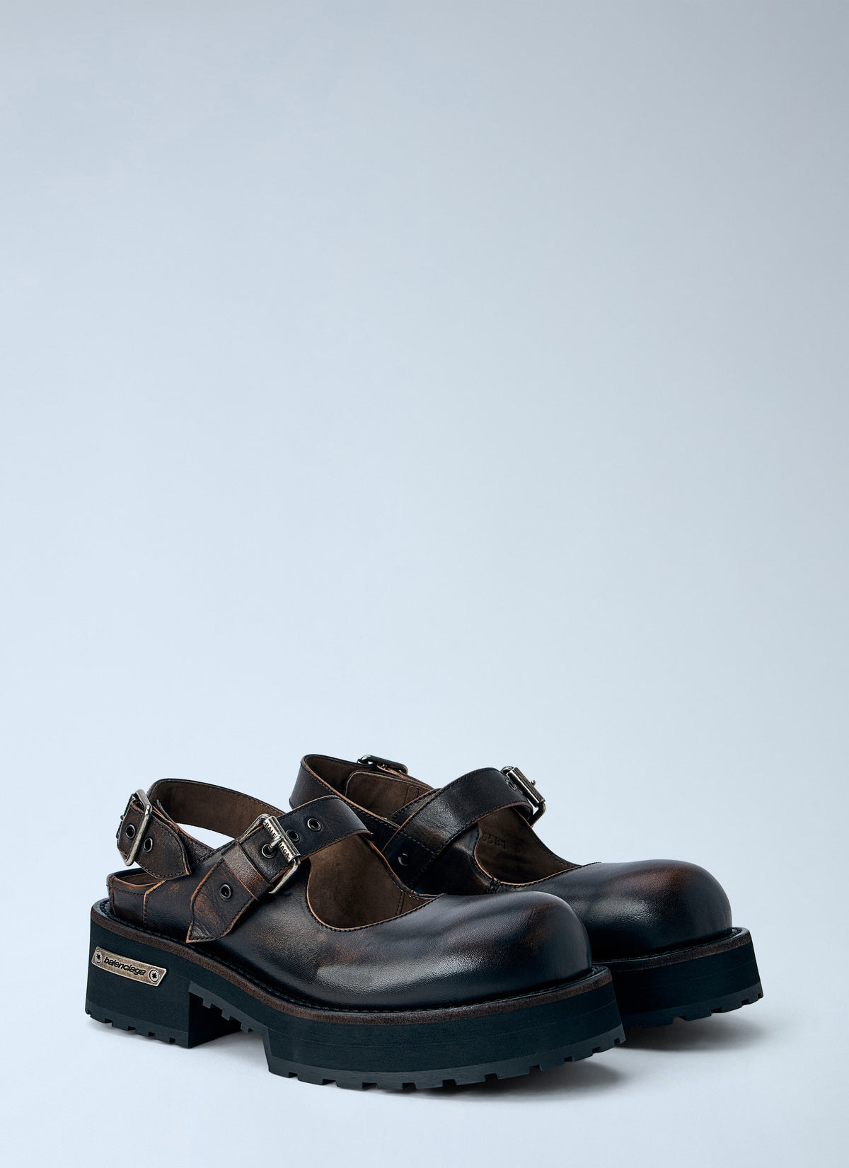Balenciaga Women Venom Mary Jane Platforms BALENCIAGA