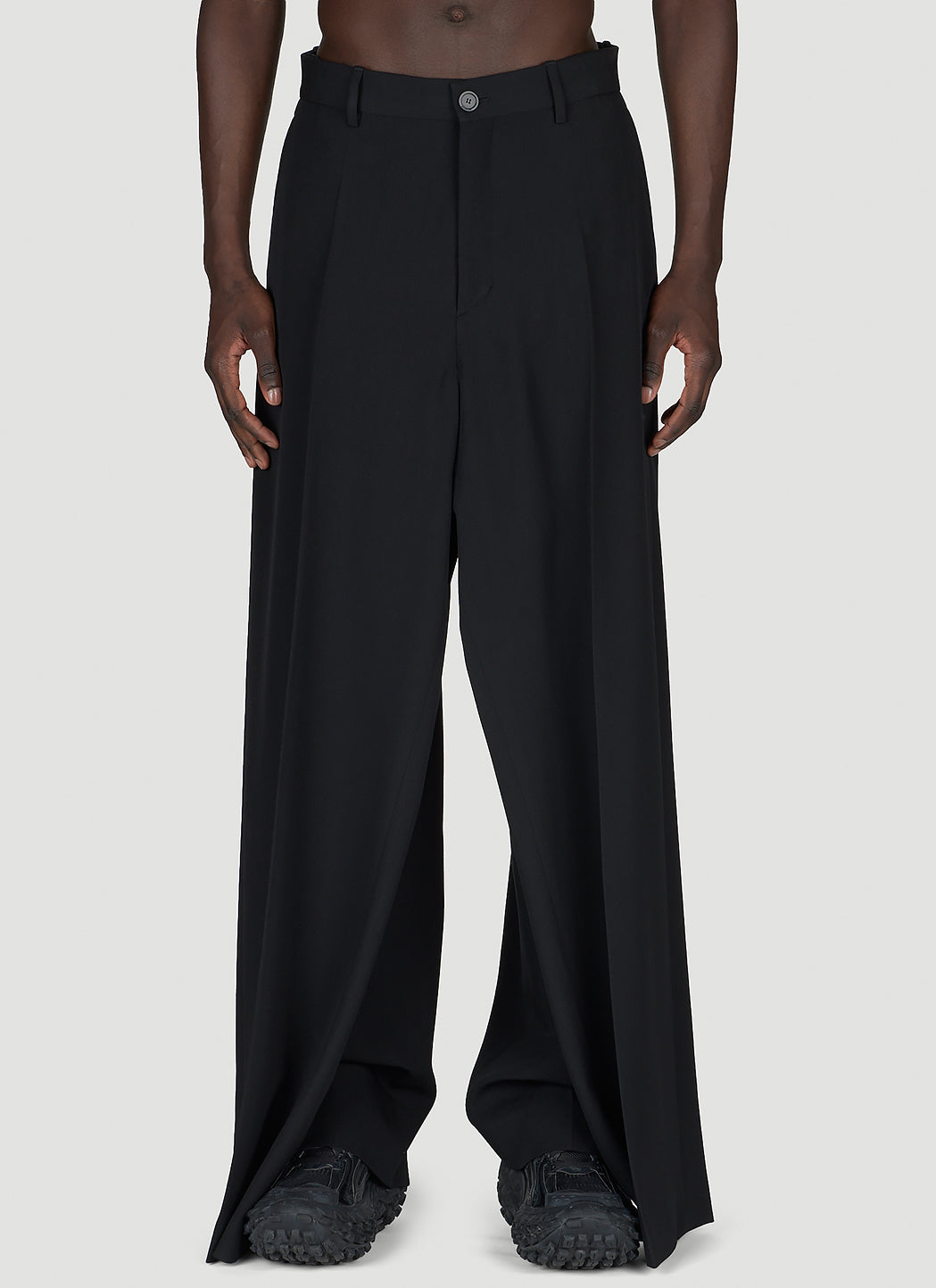 Balenciaga Women Double Front Pants BALENCIAGA