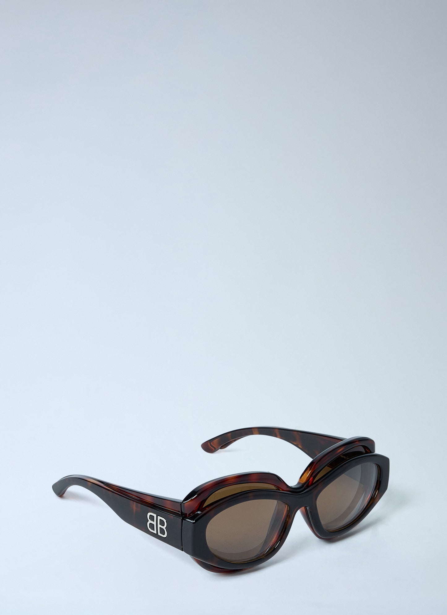 Balenciaga Men Superbusy Round Sunglasses BALENCIAGA