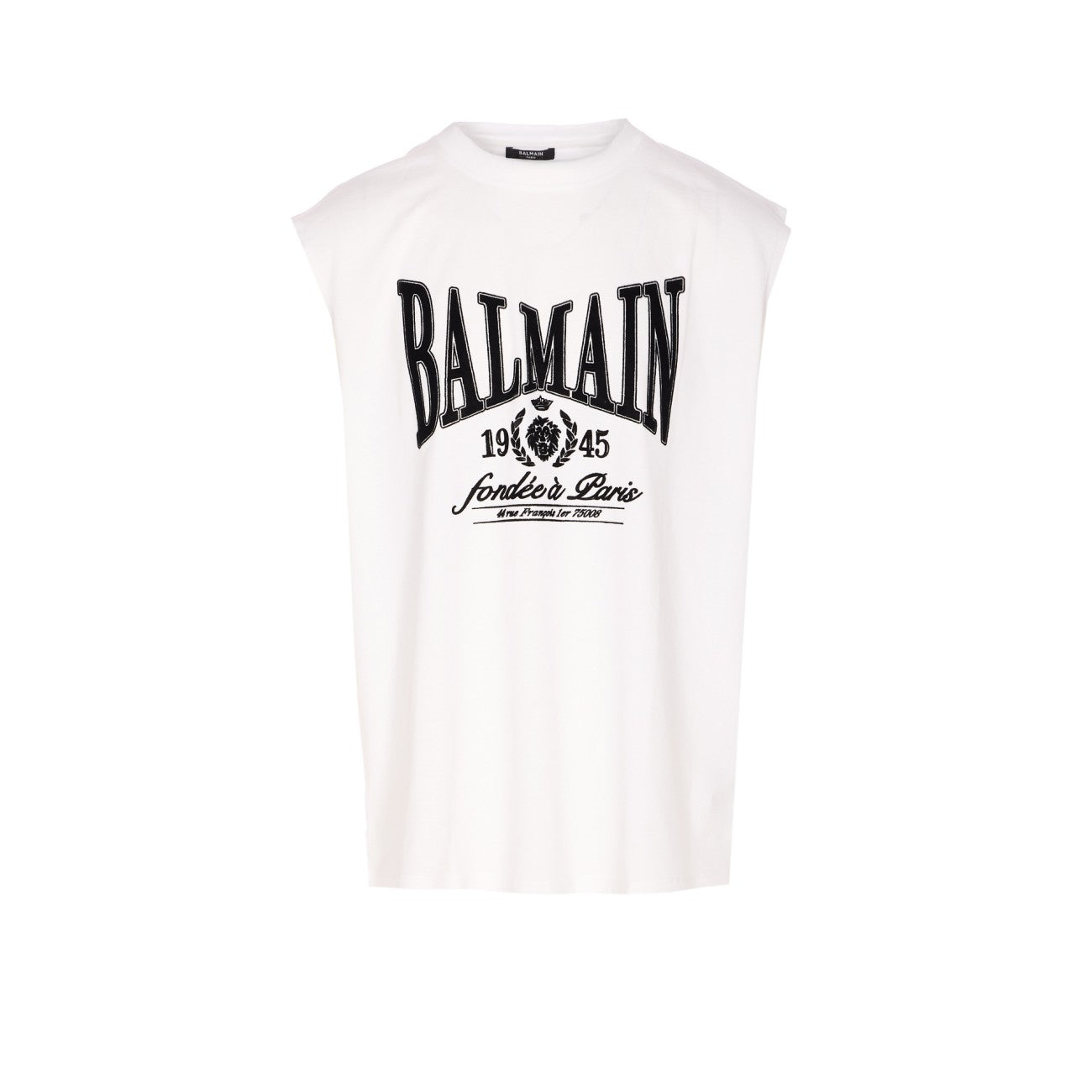 Balmain Men Balmain 1945 Print Tank Top BALMAIN
