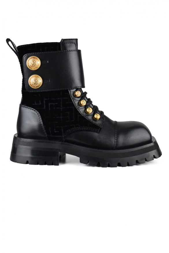 Balmain Women Ranger Army Boots BALMAIN