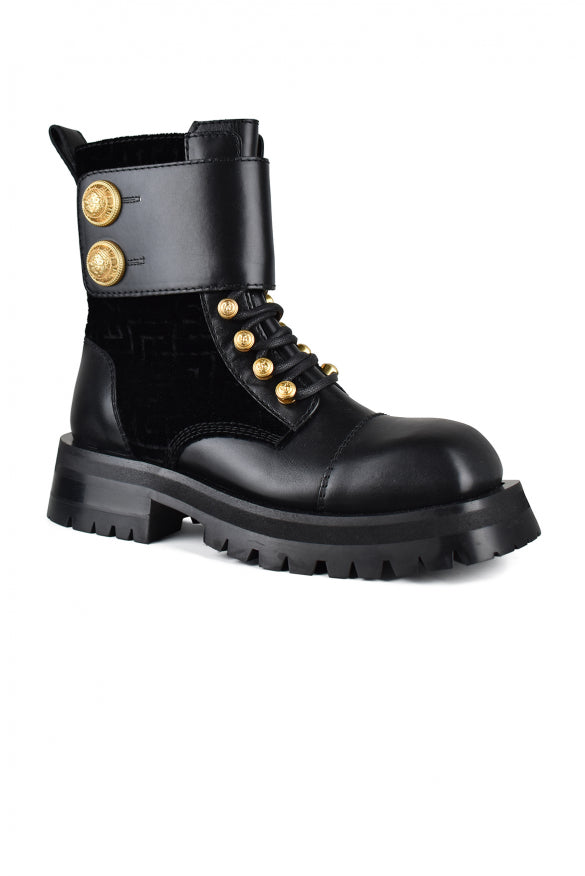 Balmain Women Ranger Army Boots BALMAIN