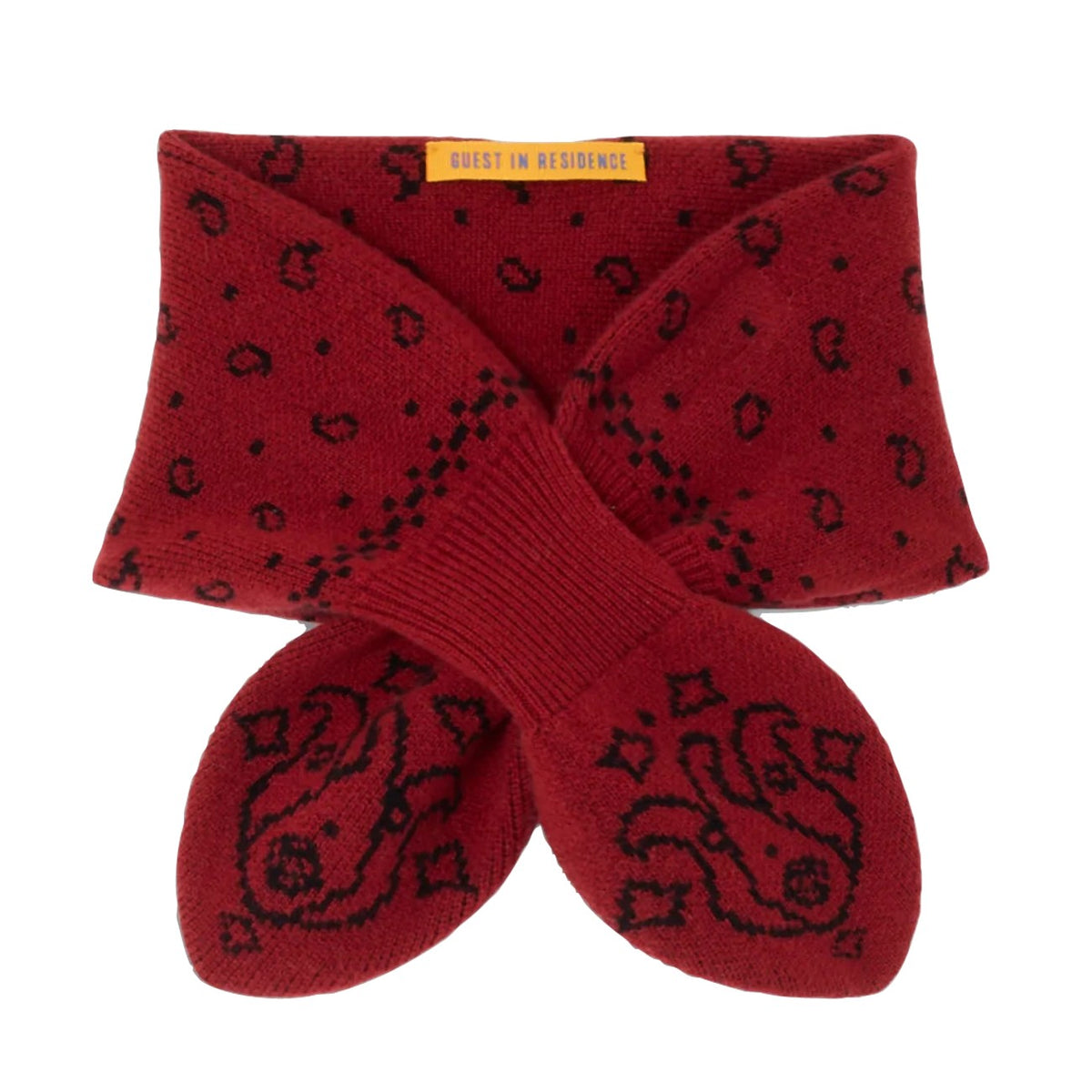 Guest In Residence Women Bandana Print Bowtie Scarf GUEST IN RESIDENCE
