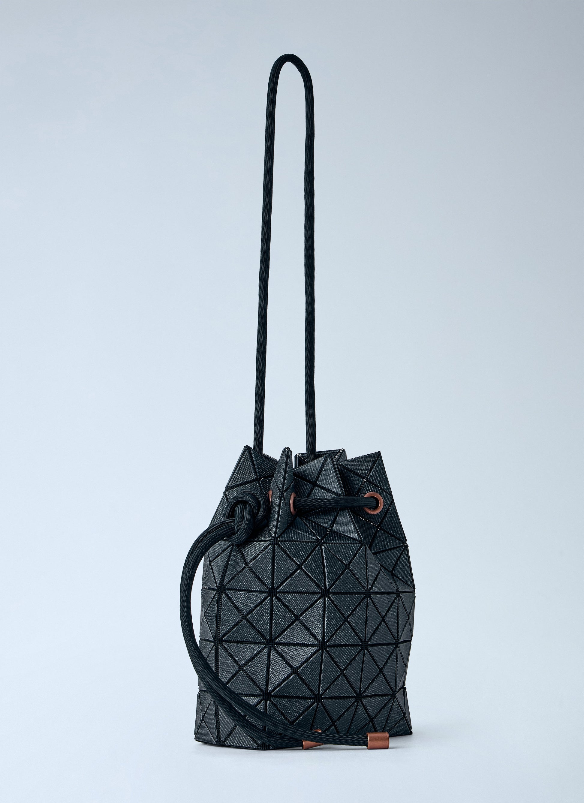 Bao Bao Issey Miyake Men Wring Denim Drawstring Bag BAO BAO ISSEY MIYAKE