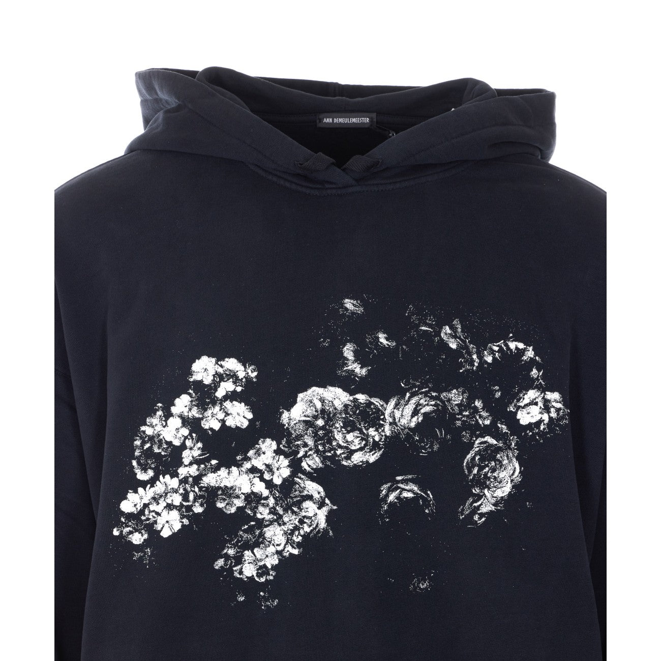 Ann Demeulemeester Men Bardi Printed Comfort Hoodie ANN DEMEULEMEESTER