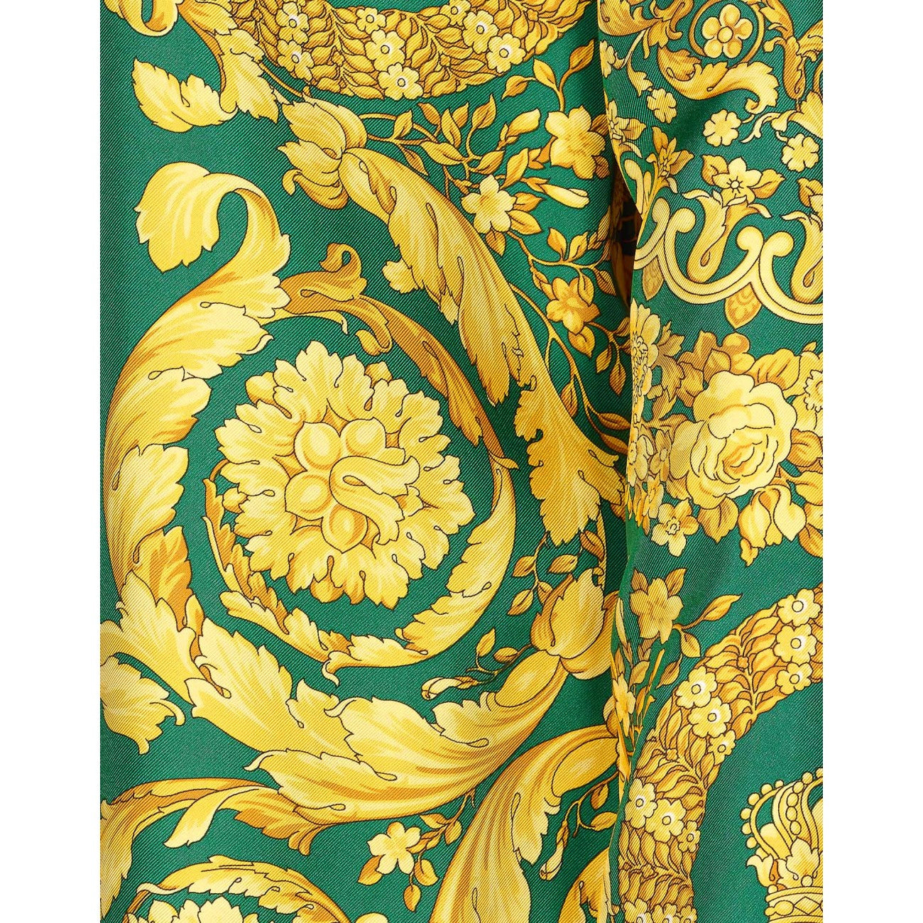 Versace Women Barocco Print Silk Shirt VERSACE