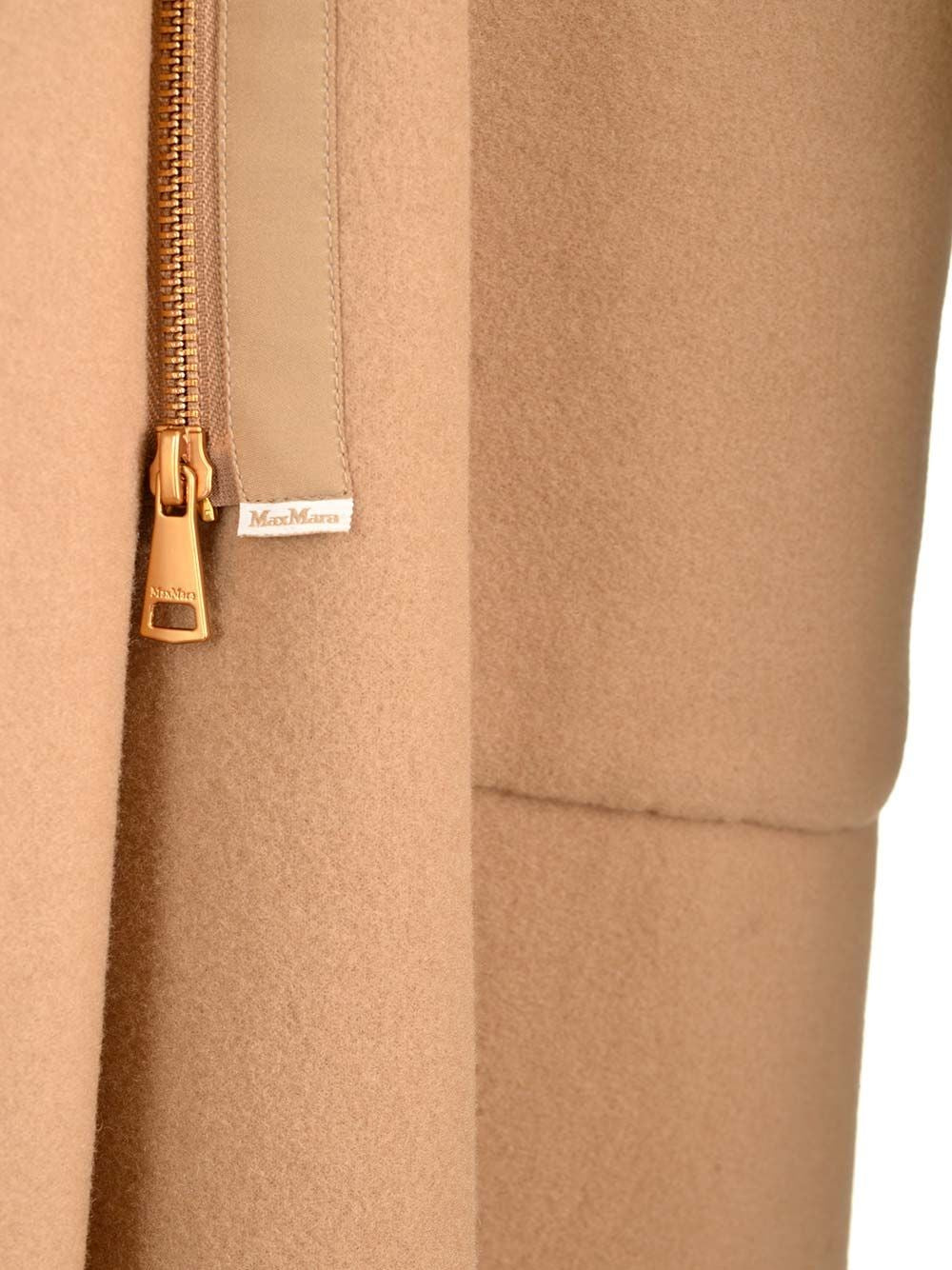 Max Mara Women Wool And Cashmere Blend "Miele" Coat MAX MARA